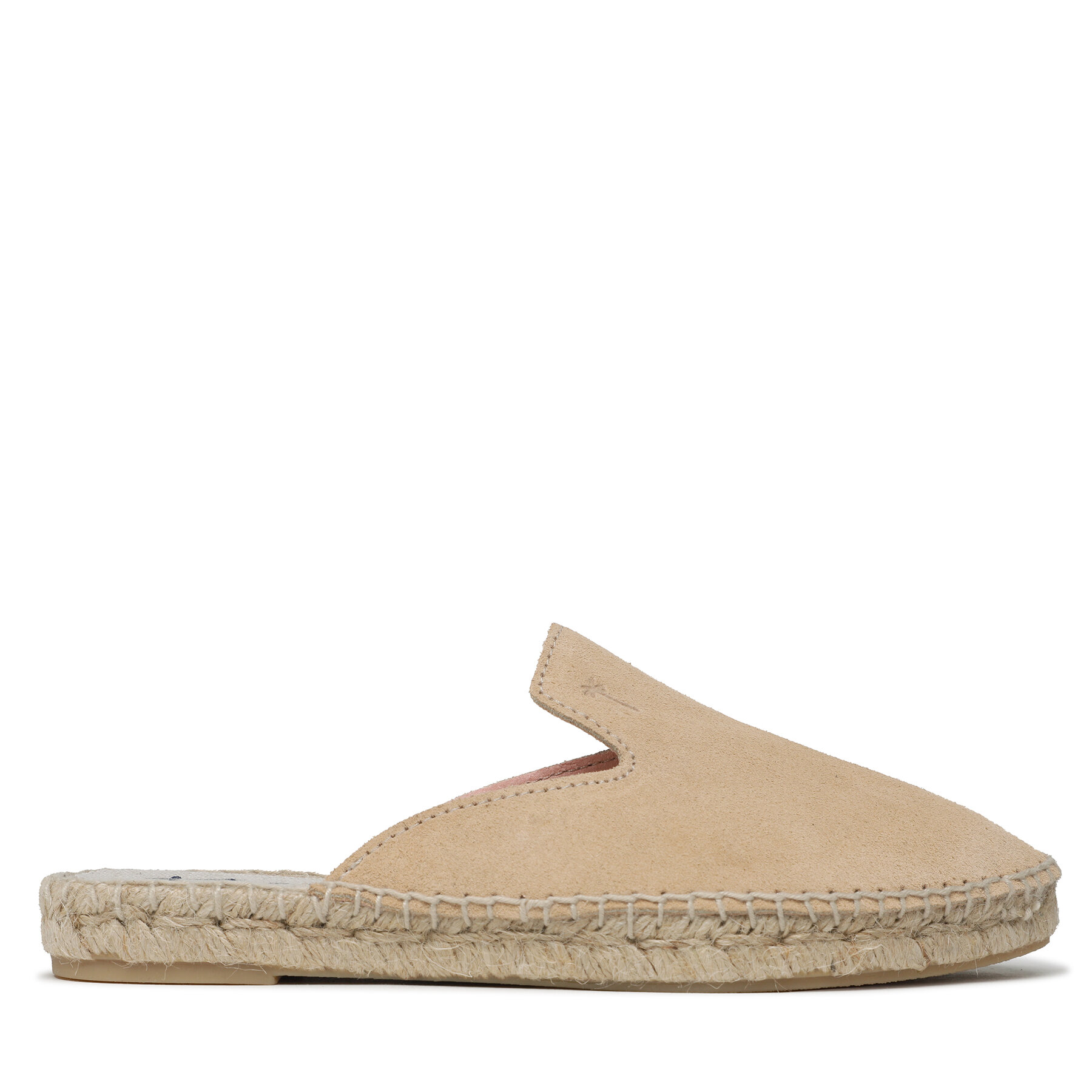 Női Espadrilles Manebi, Méret: 37, Bézs, Suede Mules M 1.1 M0