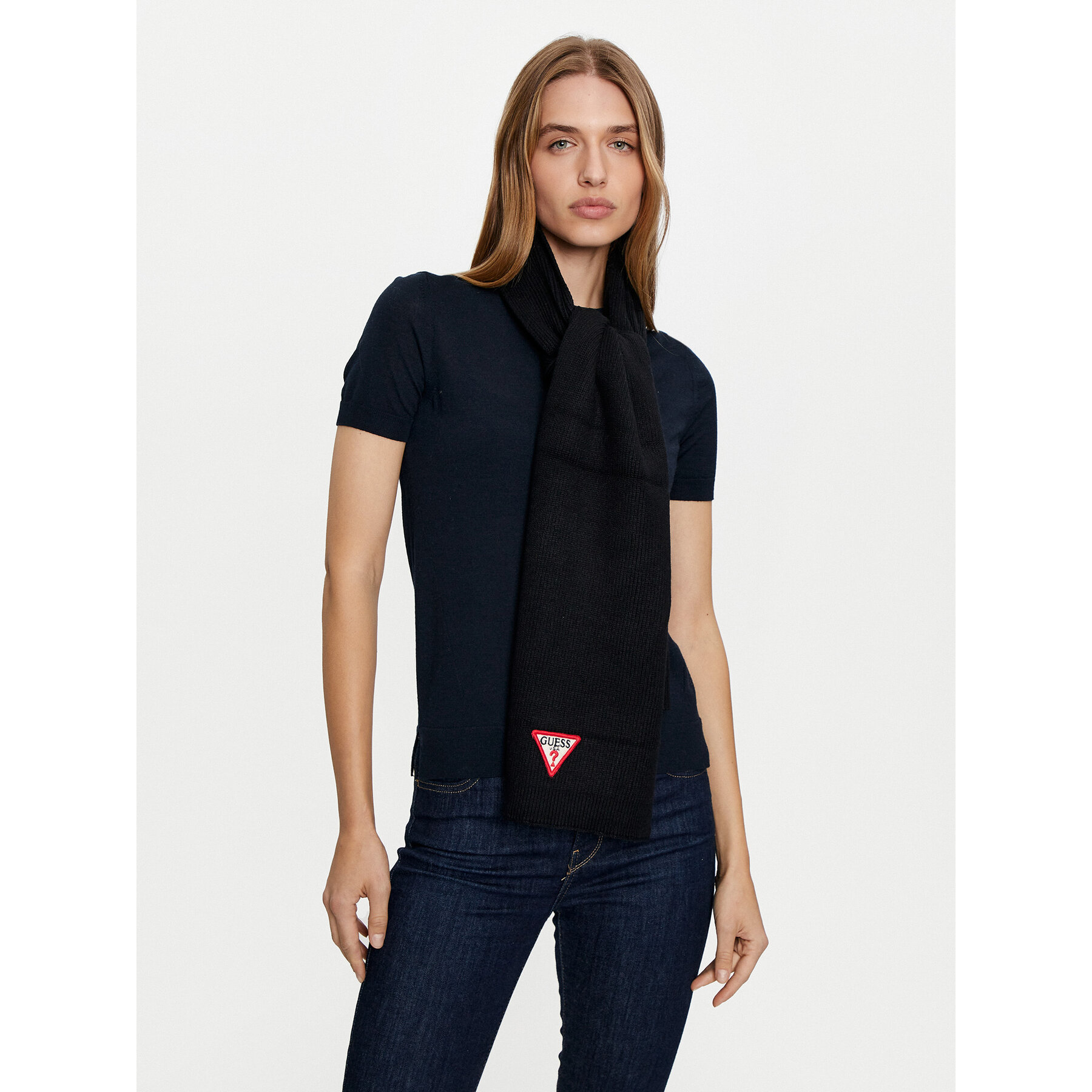 Guess Κασκόλ Guess AW5235 VIS03 Μαύρο