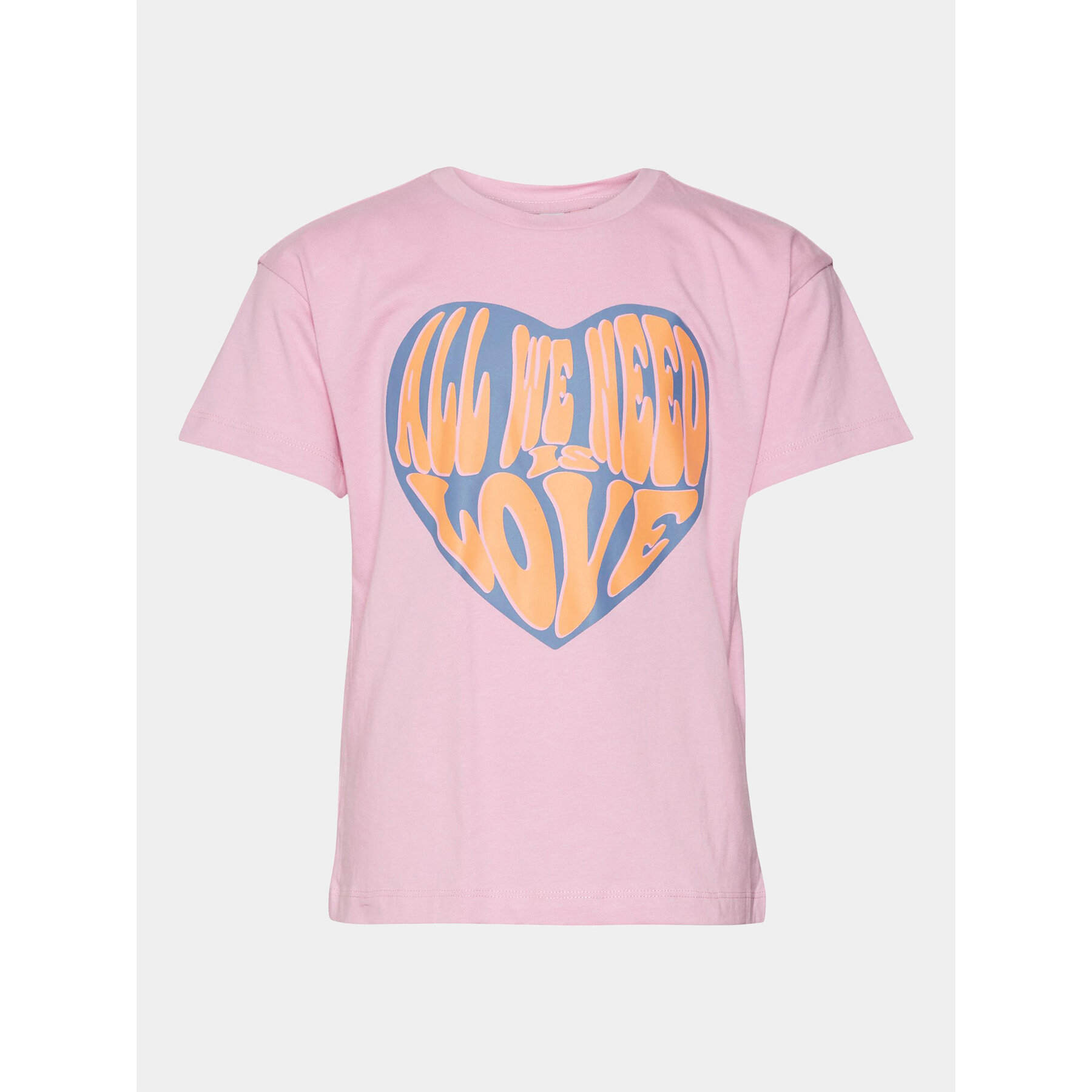 Vero Moda Girl T-shirt Love Kelly 10303731 Rosa Regular Fit