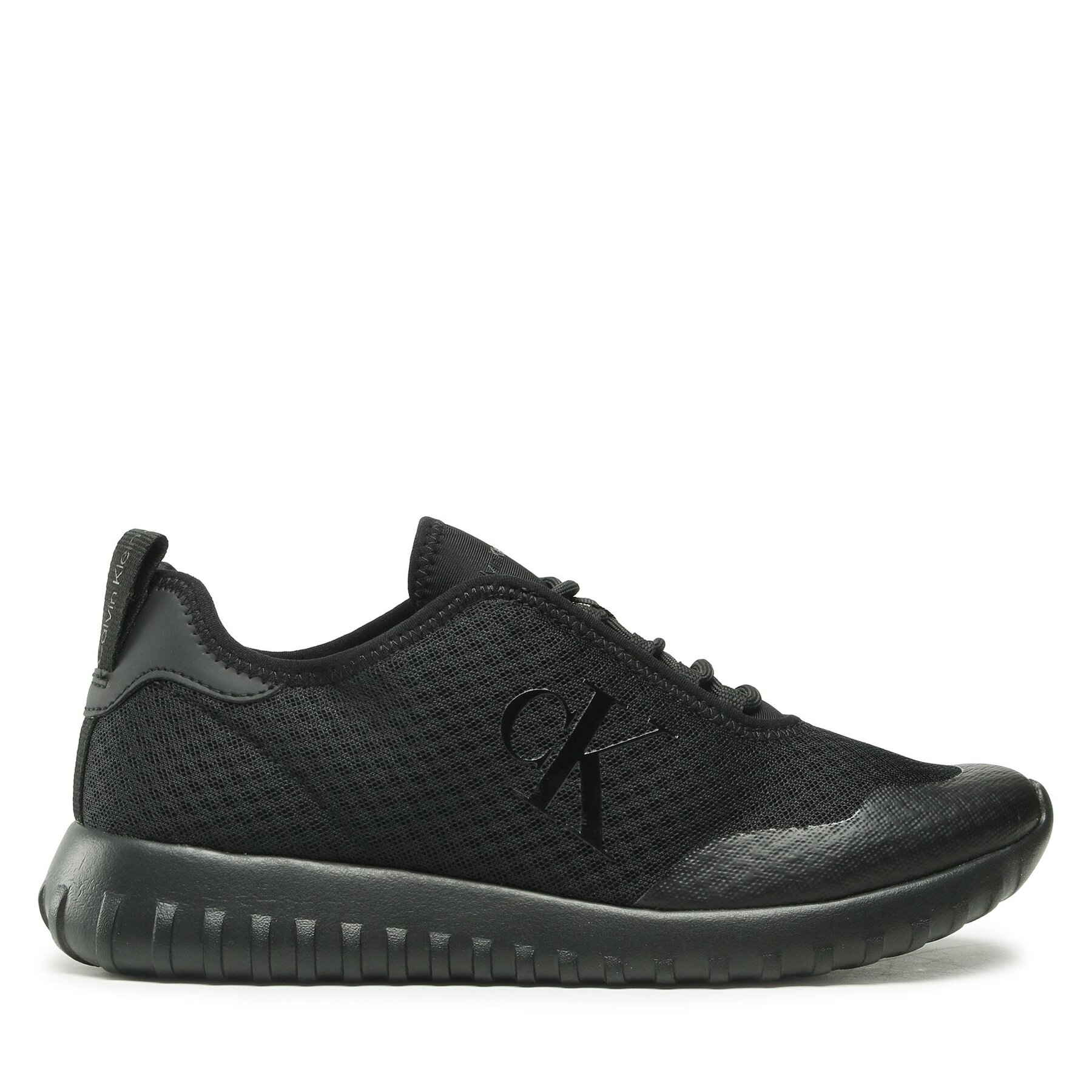 Sneakers Calvin Klein Jeans Sporty Runner Eva Slipon Mesh YM0YM00627 Nero