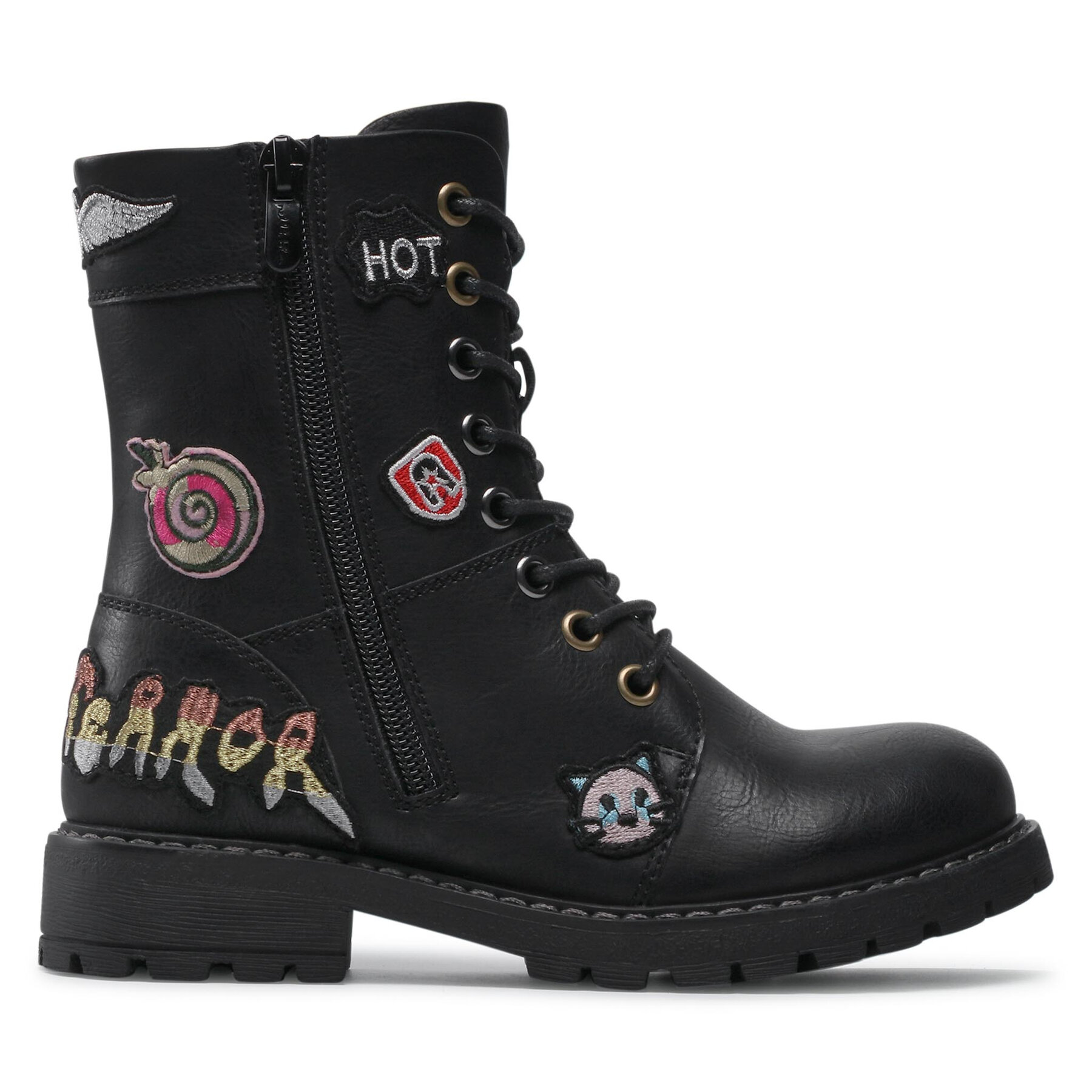 Outdoorová obuv Nelli Blu CS2665-06 Čierna