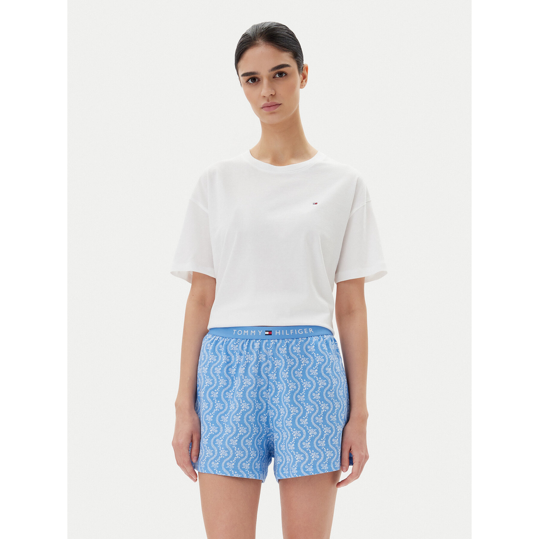 Tommy Hilfiger Tommy Hilfiger Πιτζάμα UW0UW05760 Μπλε Regular Fit