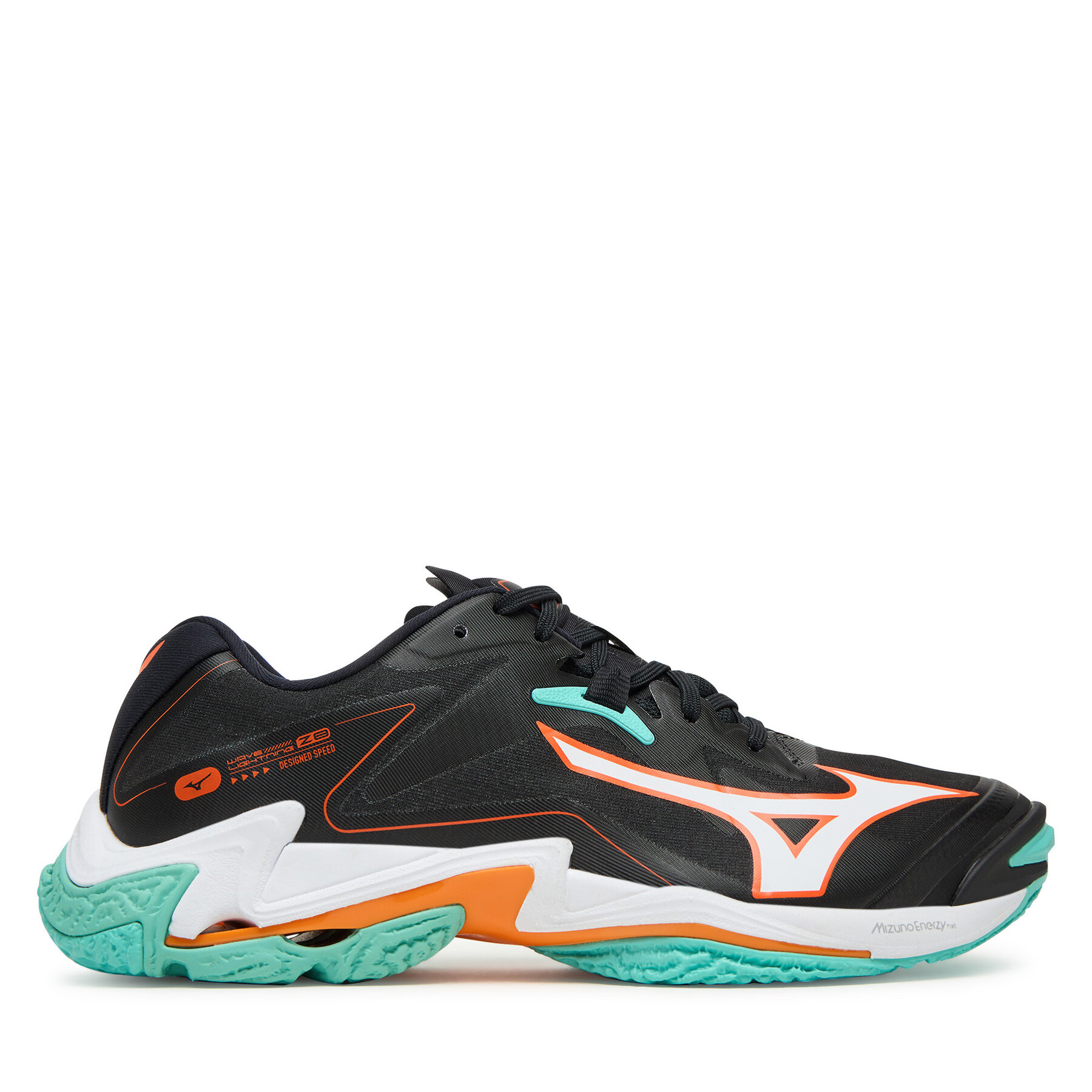 Încălțăminte pentru sporturi de interior Mizuno Wave Lightning Z8 V1GA2400 Negru