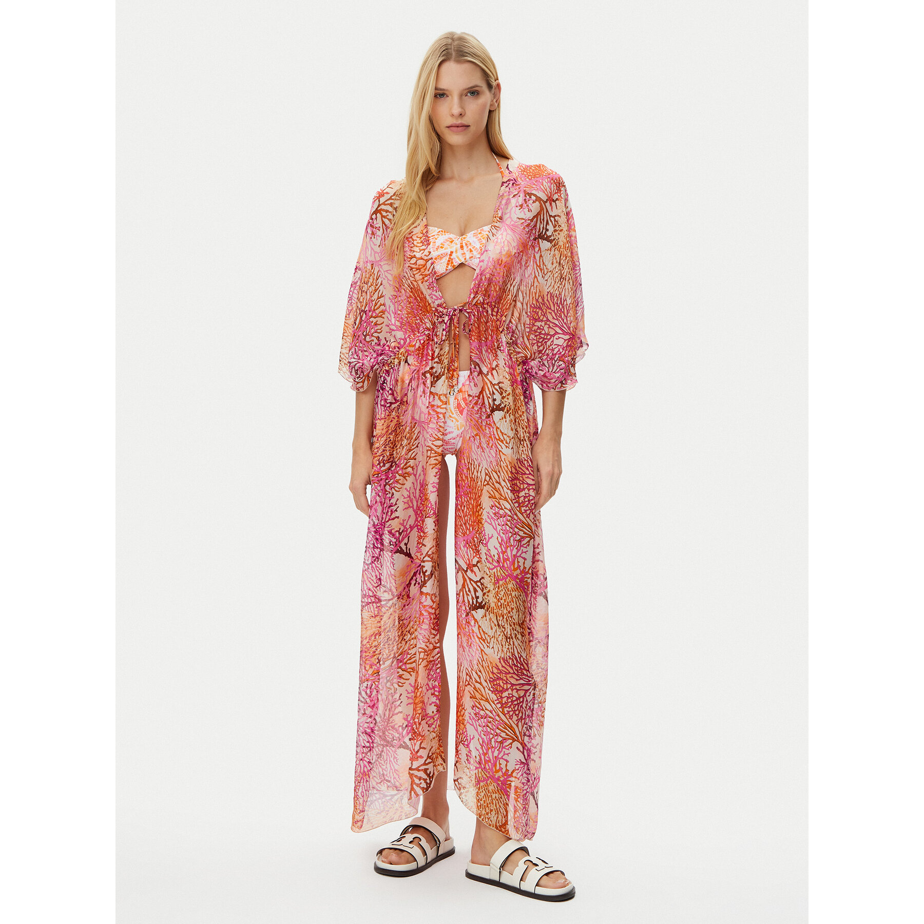 Guess Kimono E5GK02 WE550 Korallenfarben Regular Fit