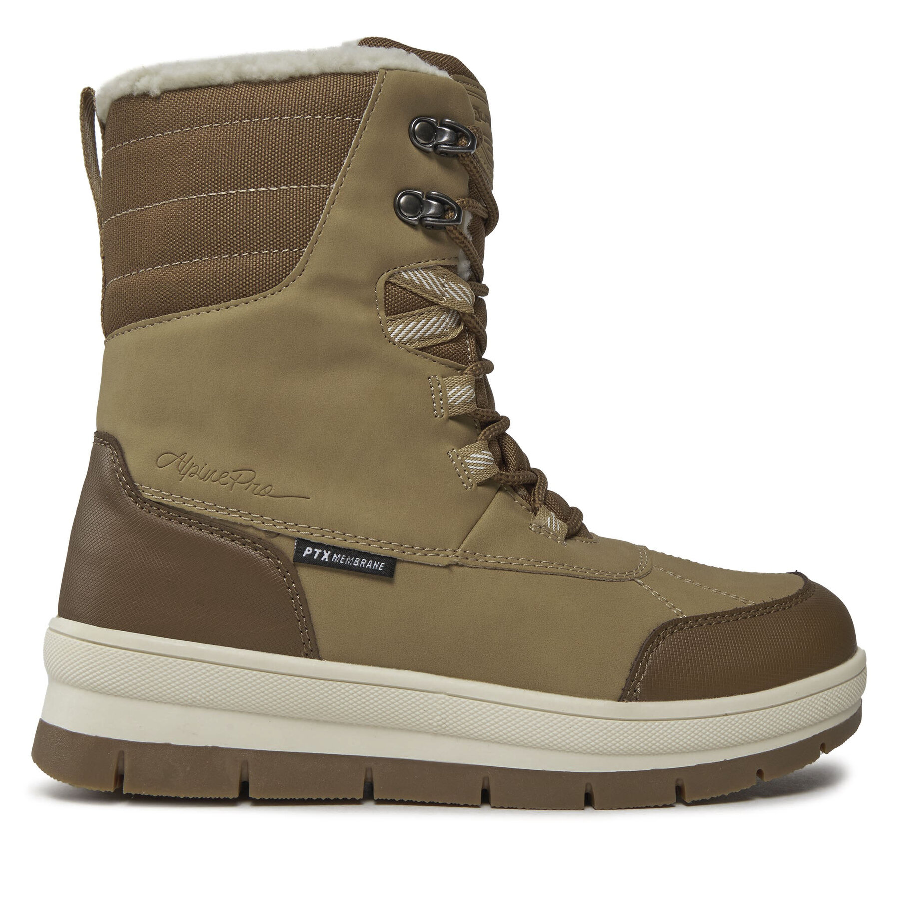 ALPINE PRO Μπότες Χιονιού ALPINE PRO Koba LBTB486010PL Μπεζ