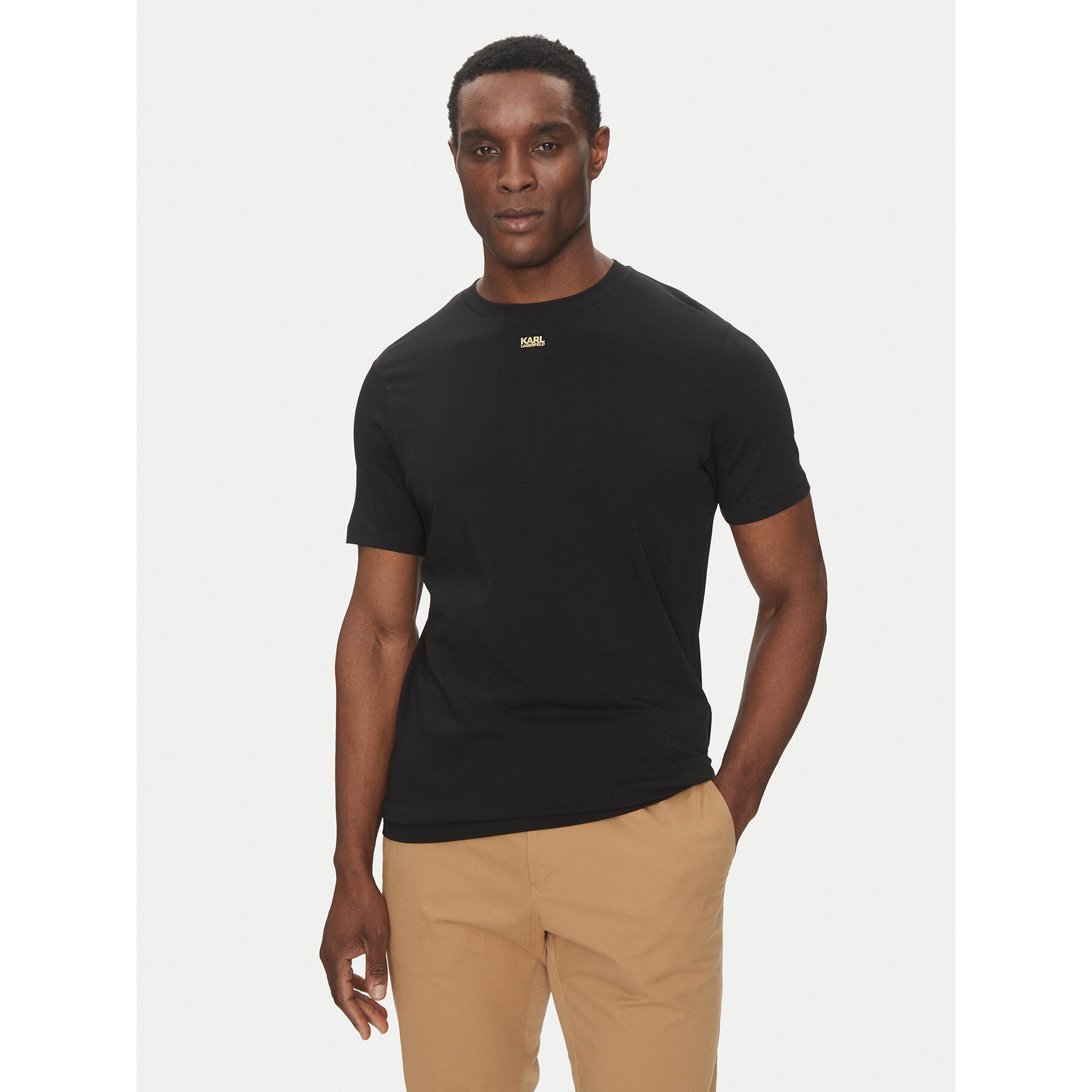 KARL LAGERFELD T-shirt 755058 552235 Nero Regular Fit