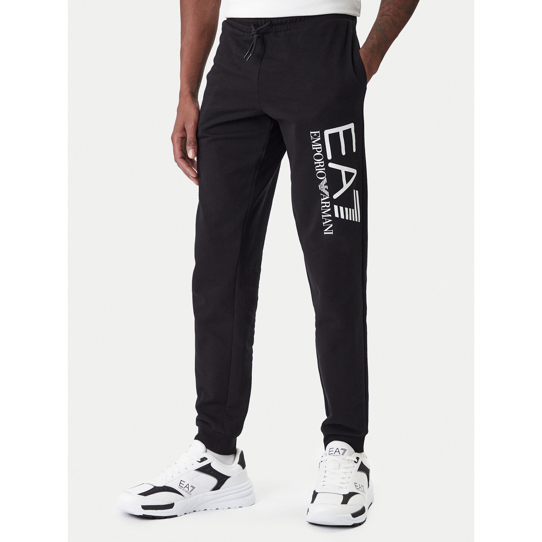 EA7 Emporio Armani Jogginghose 7M001415 AF22266 UC001 Schwarz Regular Fit