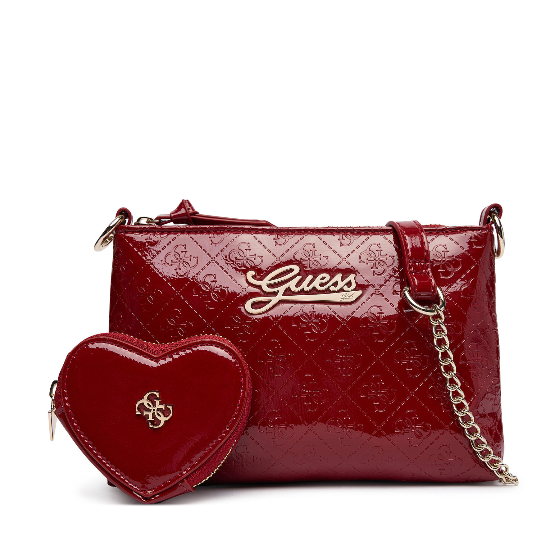 Geantă Guess J6BZ13 W3986 Vișiniu