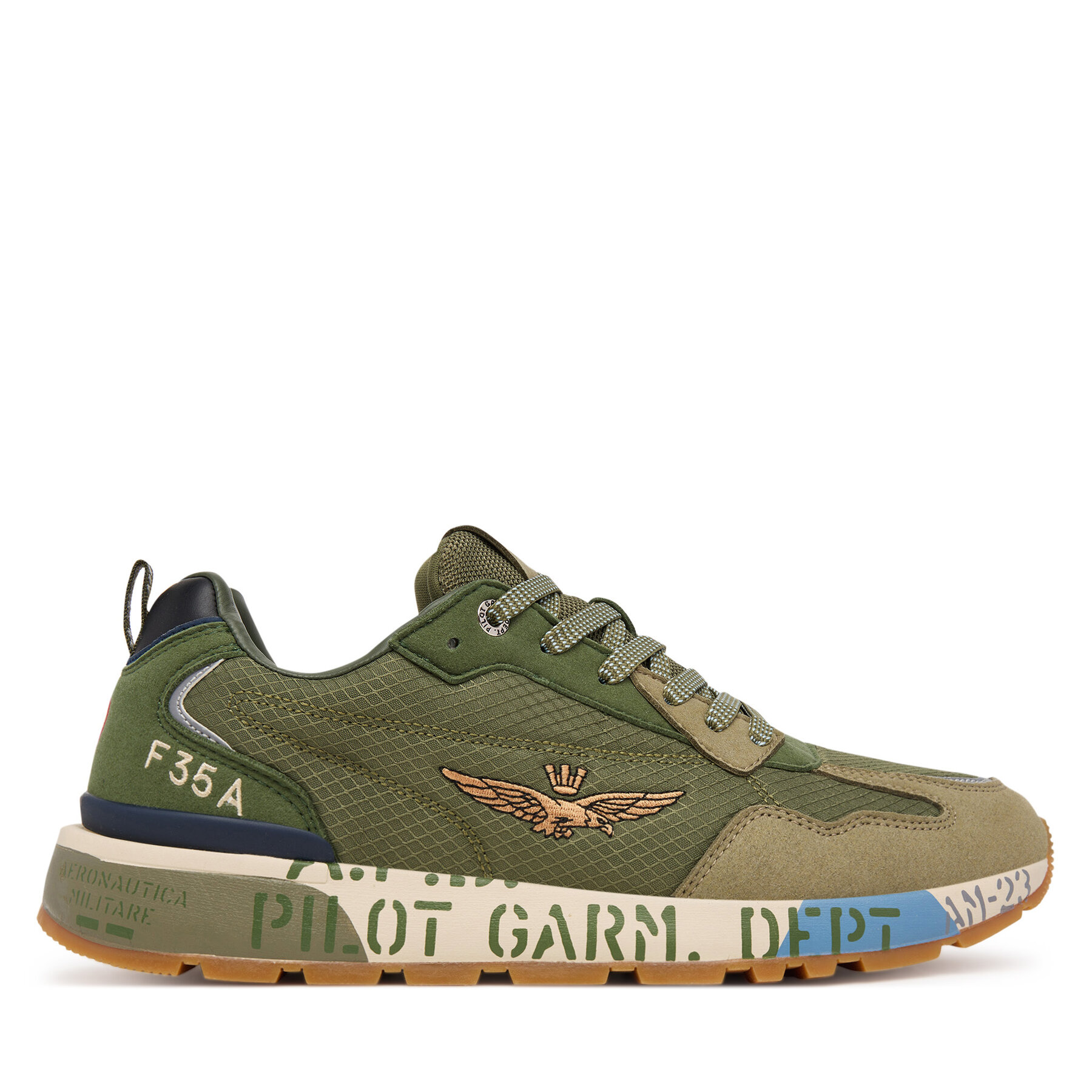 Sneakers Aeronautica Militare 252SC0276UCT04249 Verde