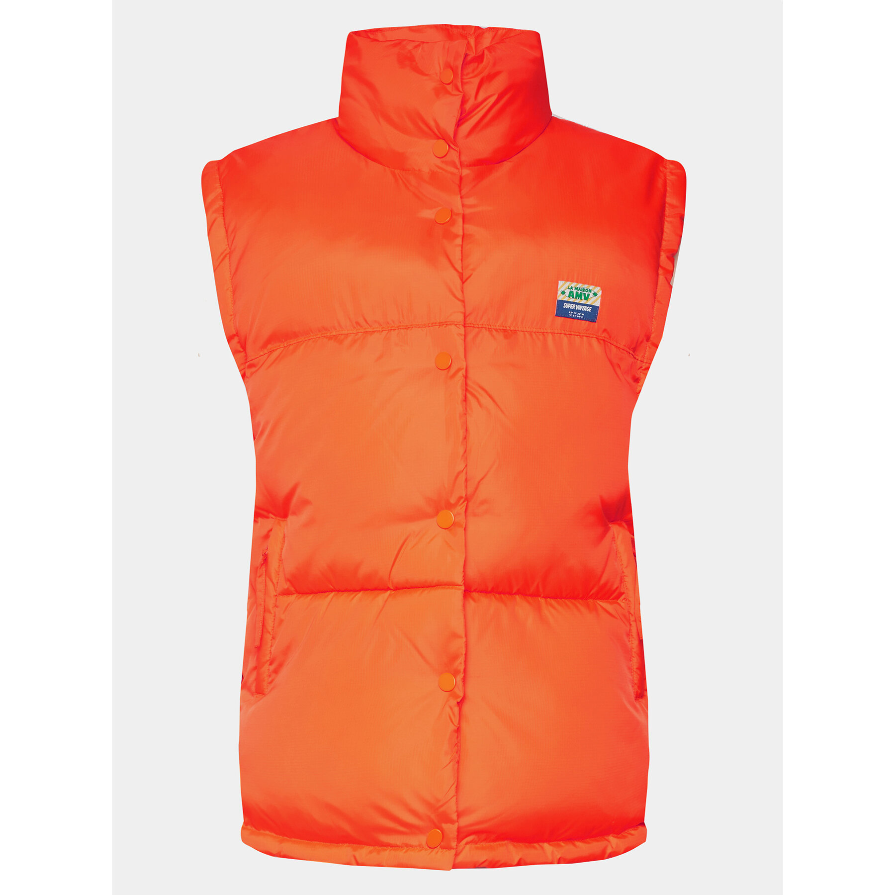American Vintage Bodywarmer Zidibay ZID17AE24 Orange Regular Fit