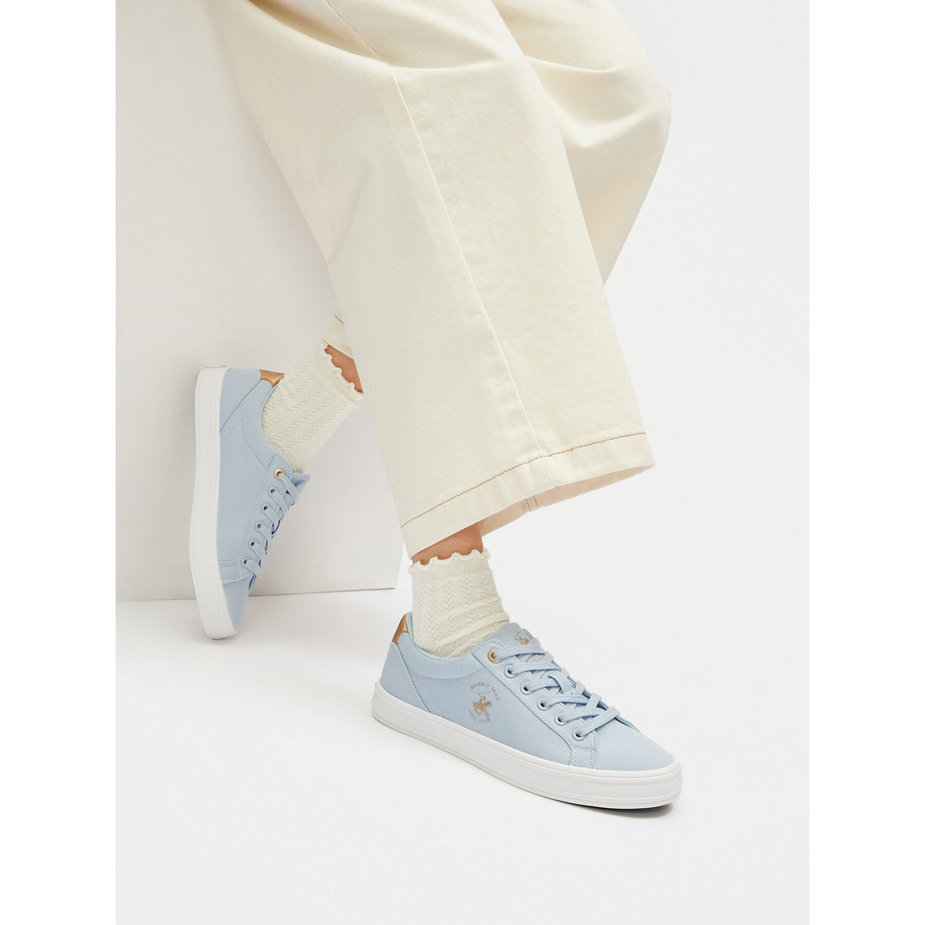 Πάνινα παπούτσια Beverly Hills Polo Club V12-839 Μπλε