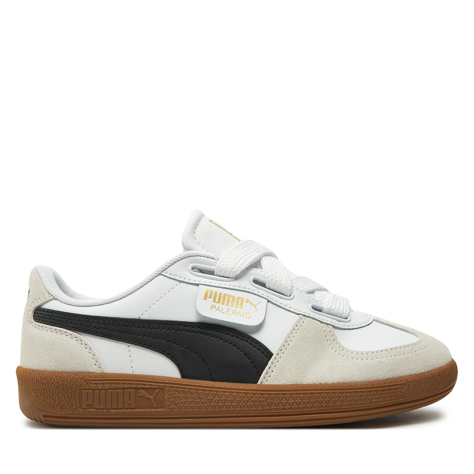 Snīkeri Puma Palermo Wide Lace 40210901 Balts