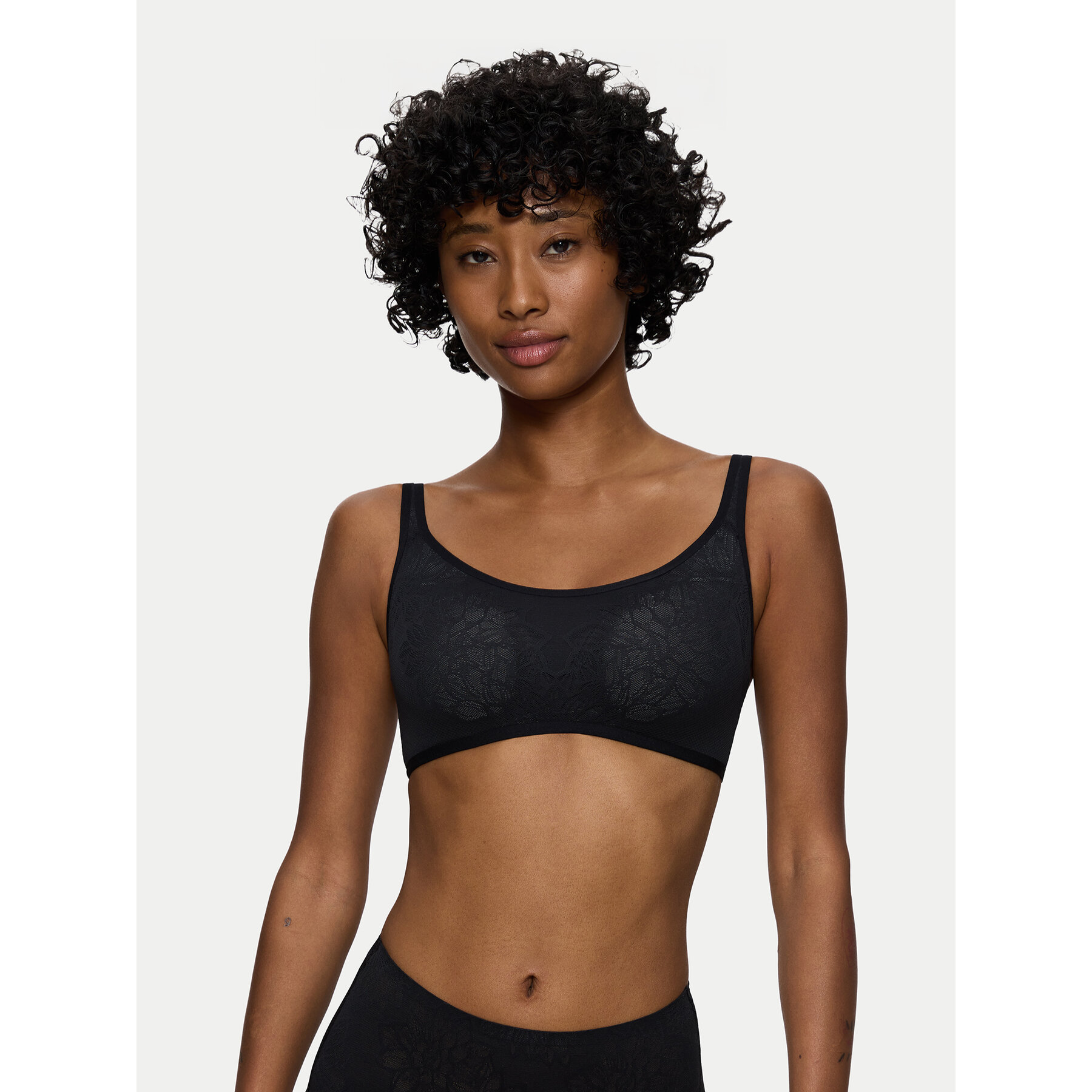 Triumph Reggiseno top Fit Smart 10202460 Nero