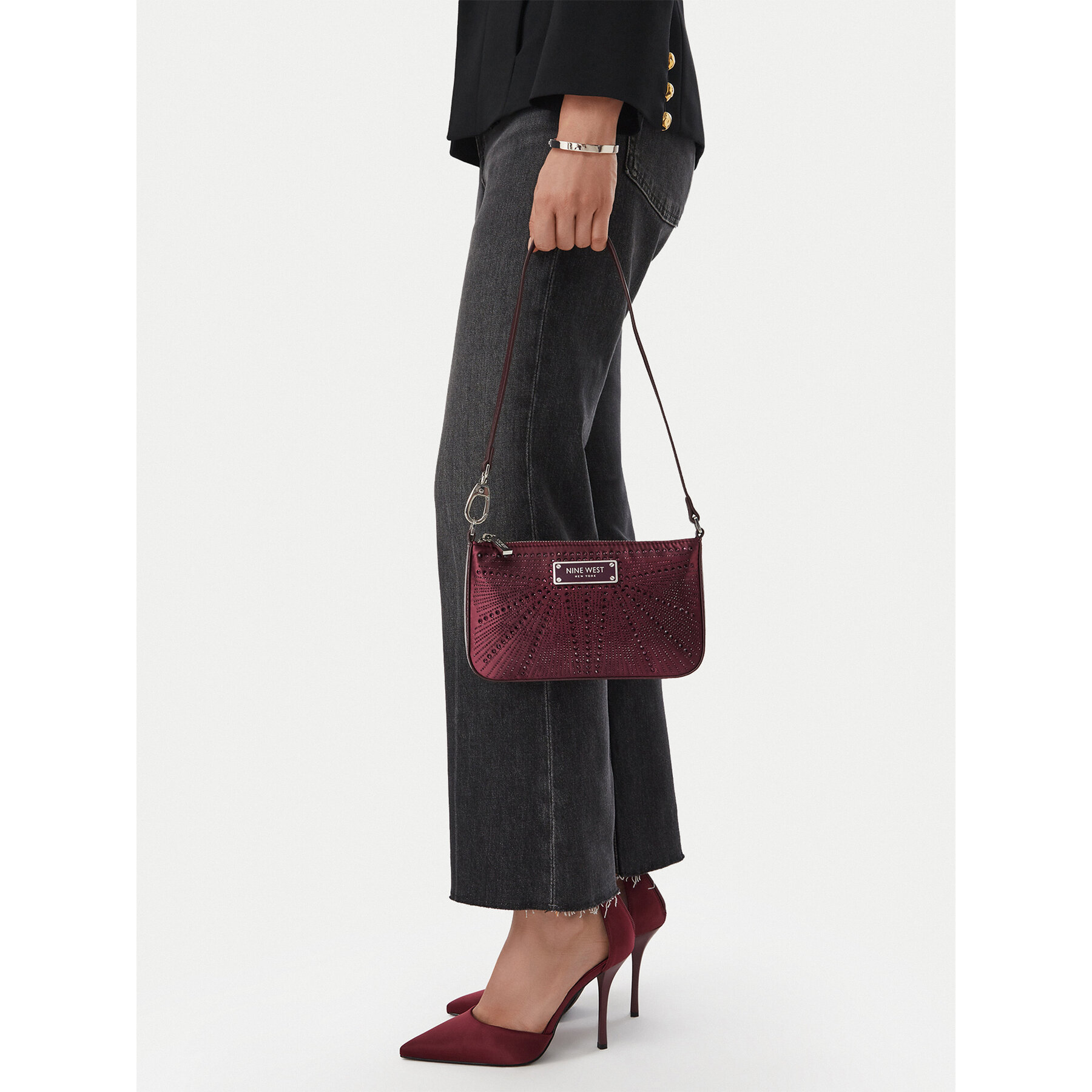 Geantă Nine West CEO-LUXE SERENITY-LA374-4773 Violet