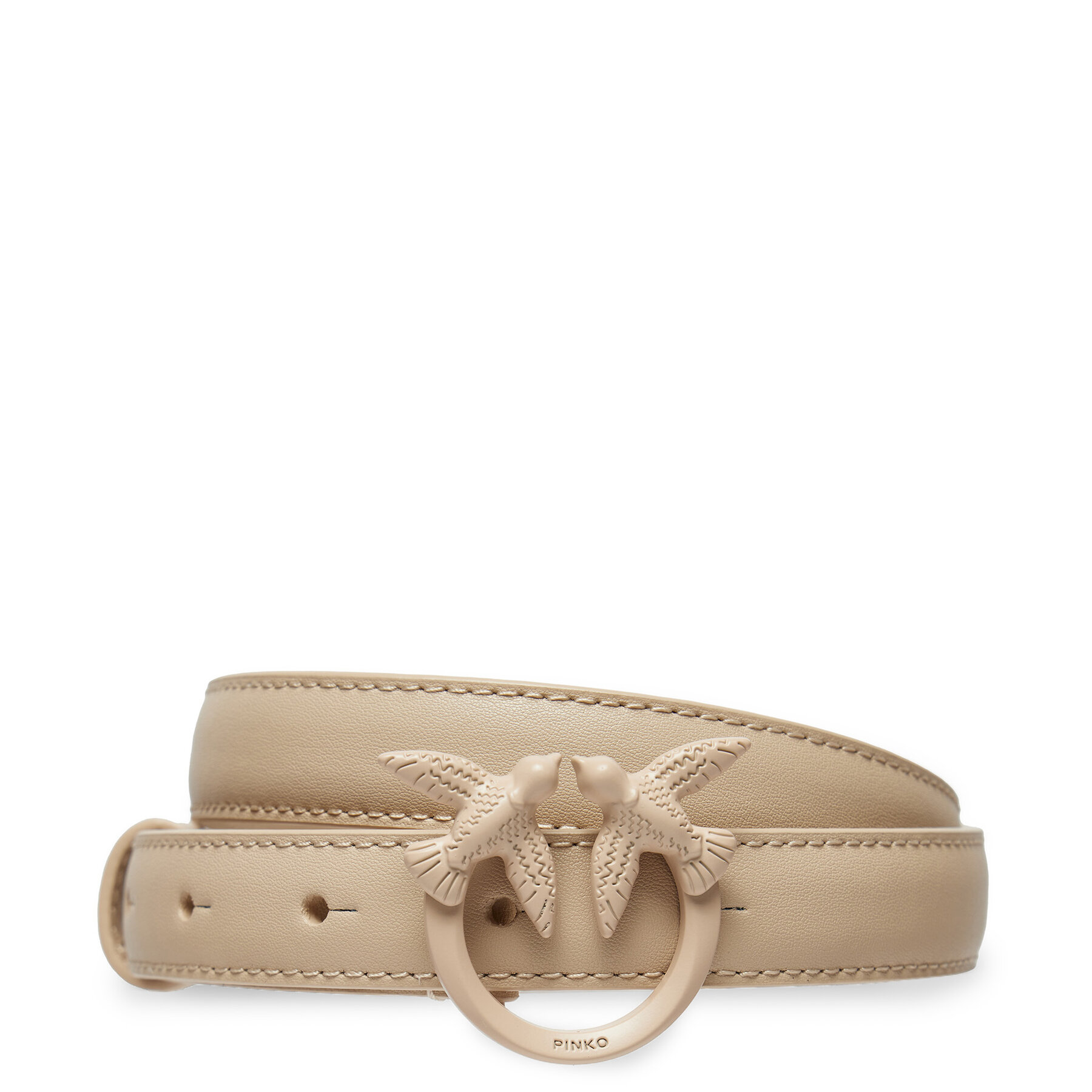 Ceinture femme Pinko Lover Berry H2 Belt AI 24-25 PLT01 100143 A1K2 Beige