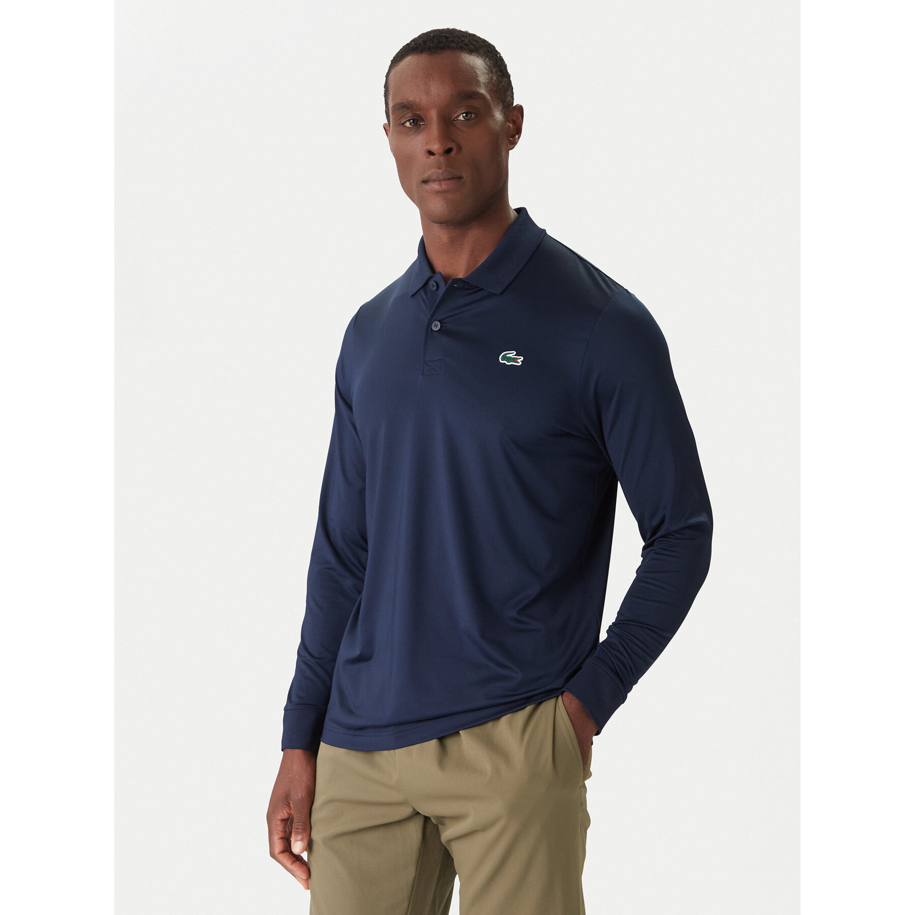 Lacoste Poloshirt DH2615 Dunkelblau Regular Fit