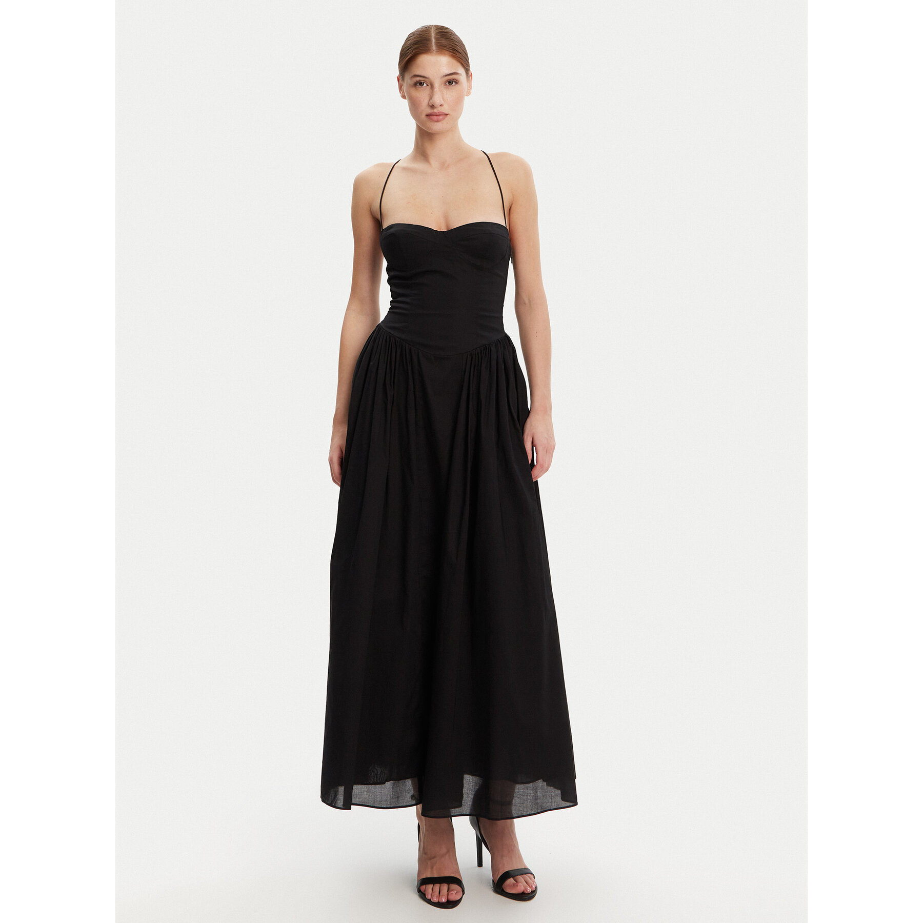 Bardot Abendkleid 59786DB Schwarz Regular Fit