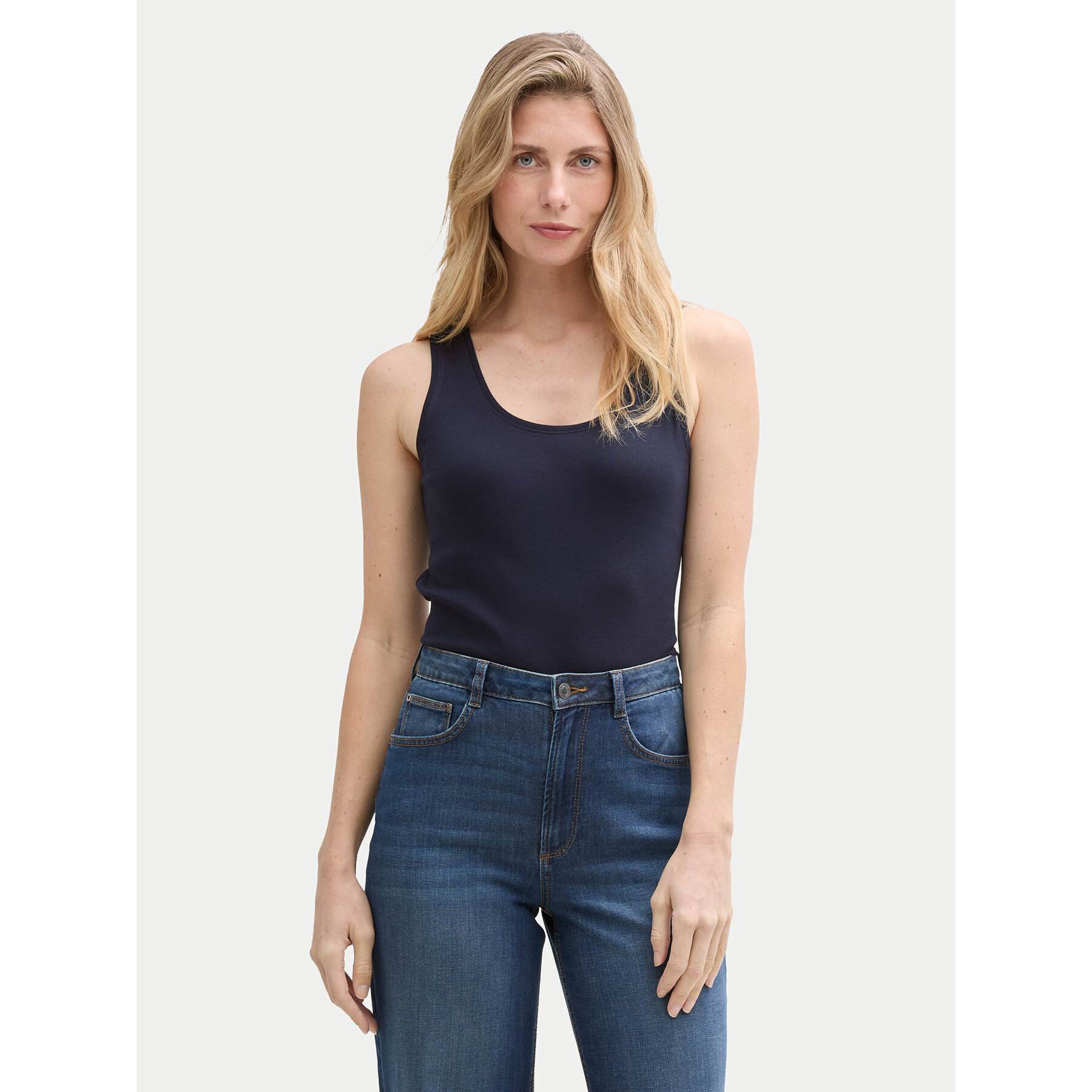 Tom Tailor Top 1045540 Blu scuro Regular Fit