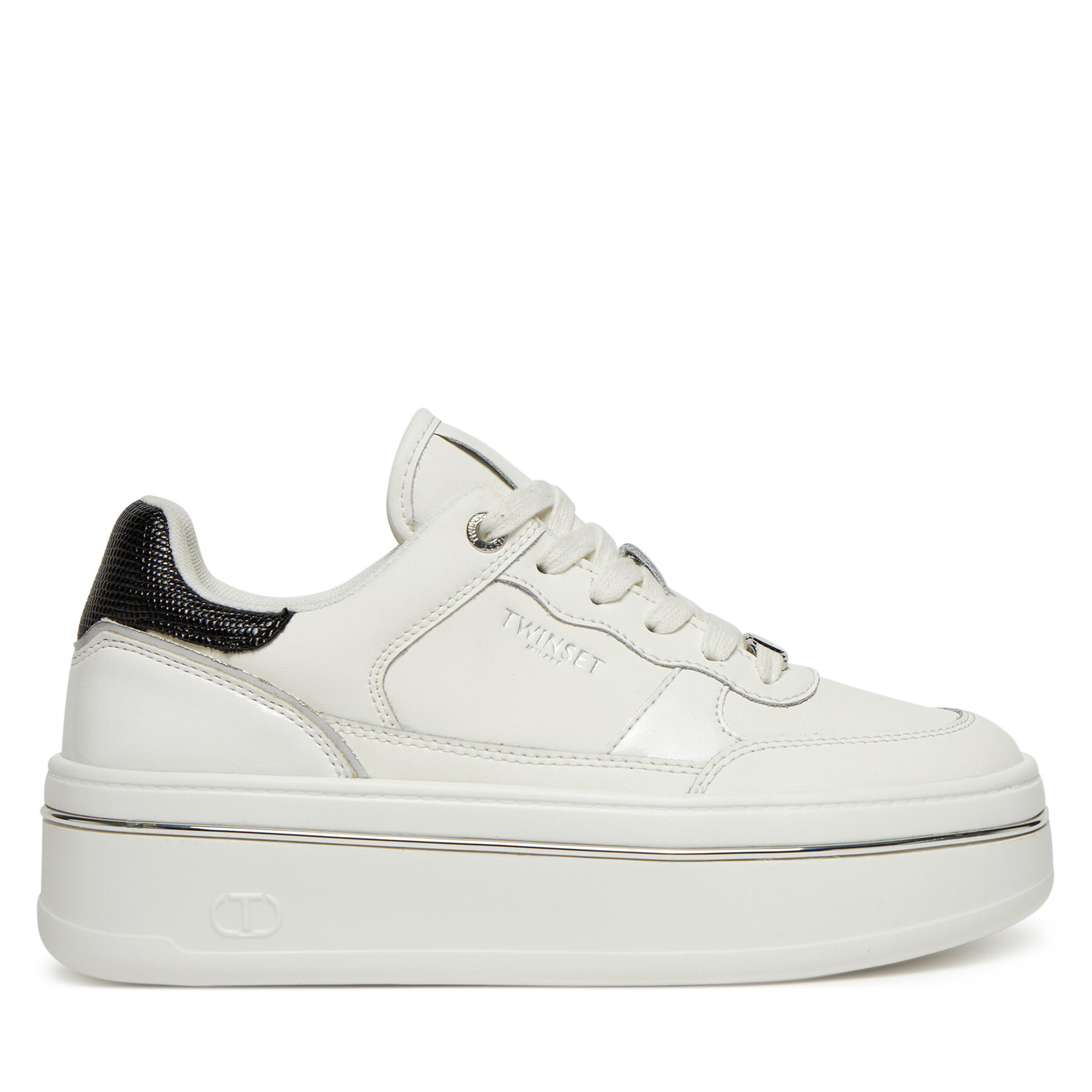 Sneakersy TWINSET 251TCP014 Biela