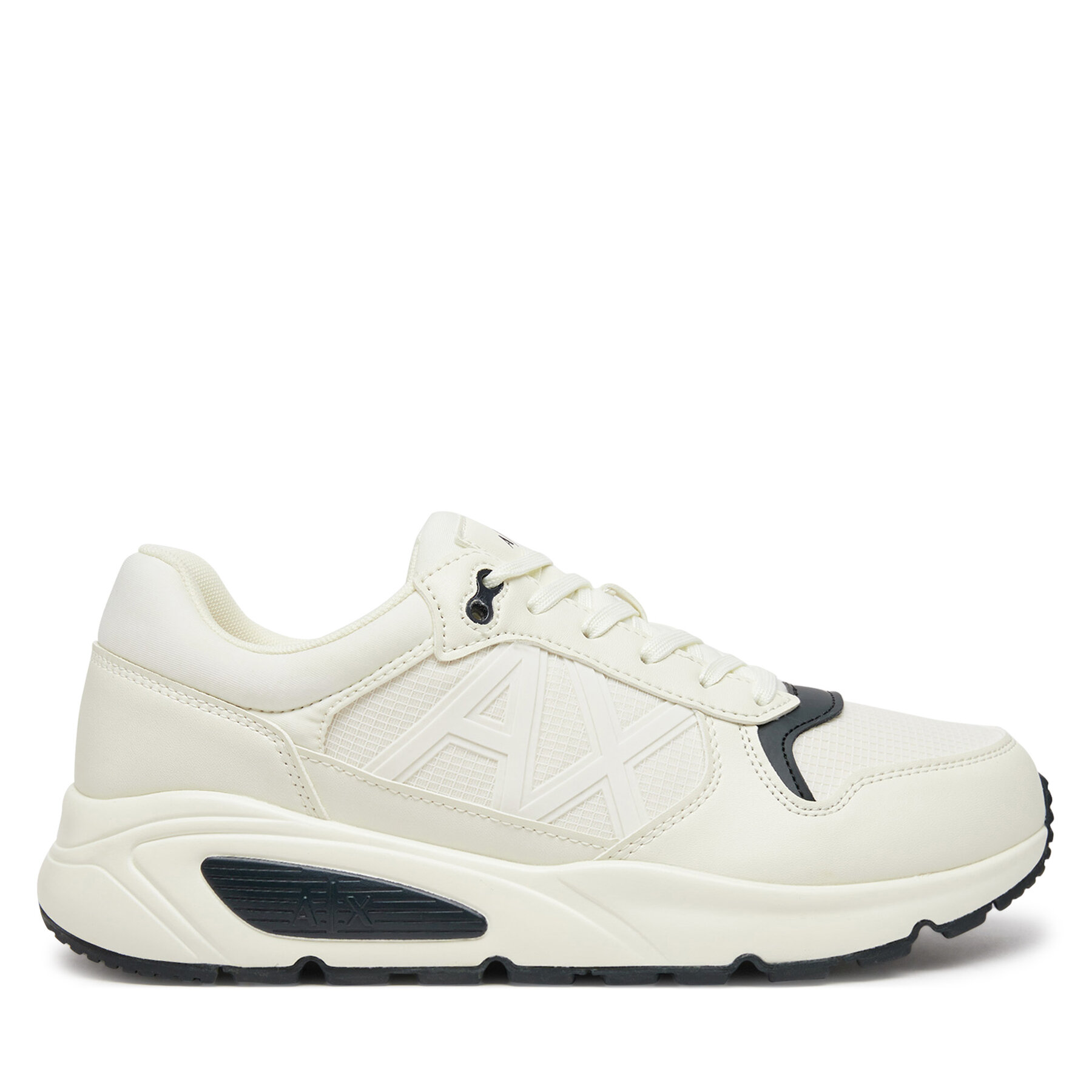 Sneakersy Armani Exchange XUX239 XV909 U384 Biela