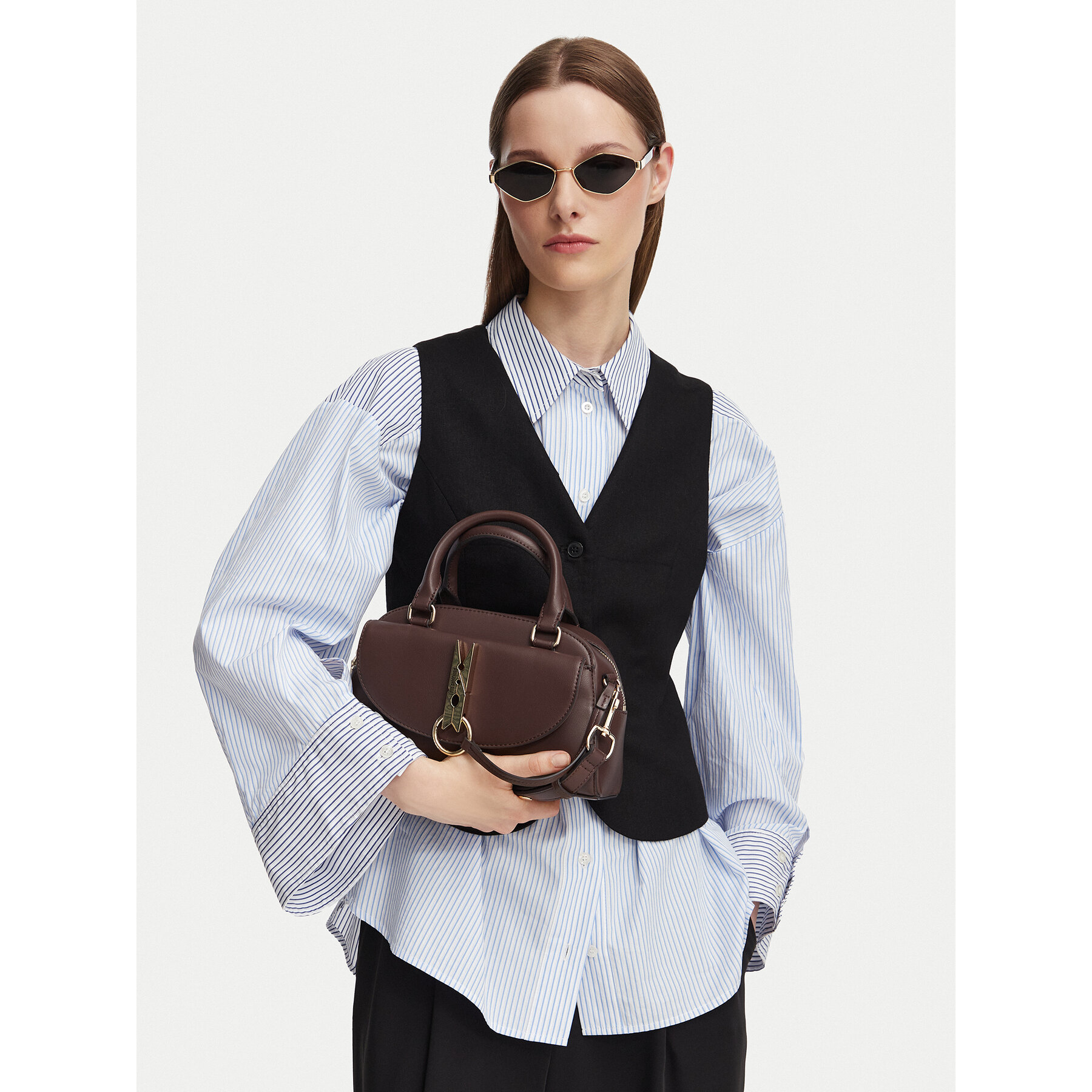 Geantă LOVE MOSCHINO JC4030PP1PLI0300 Maro