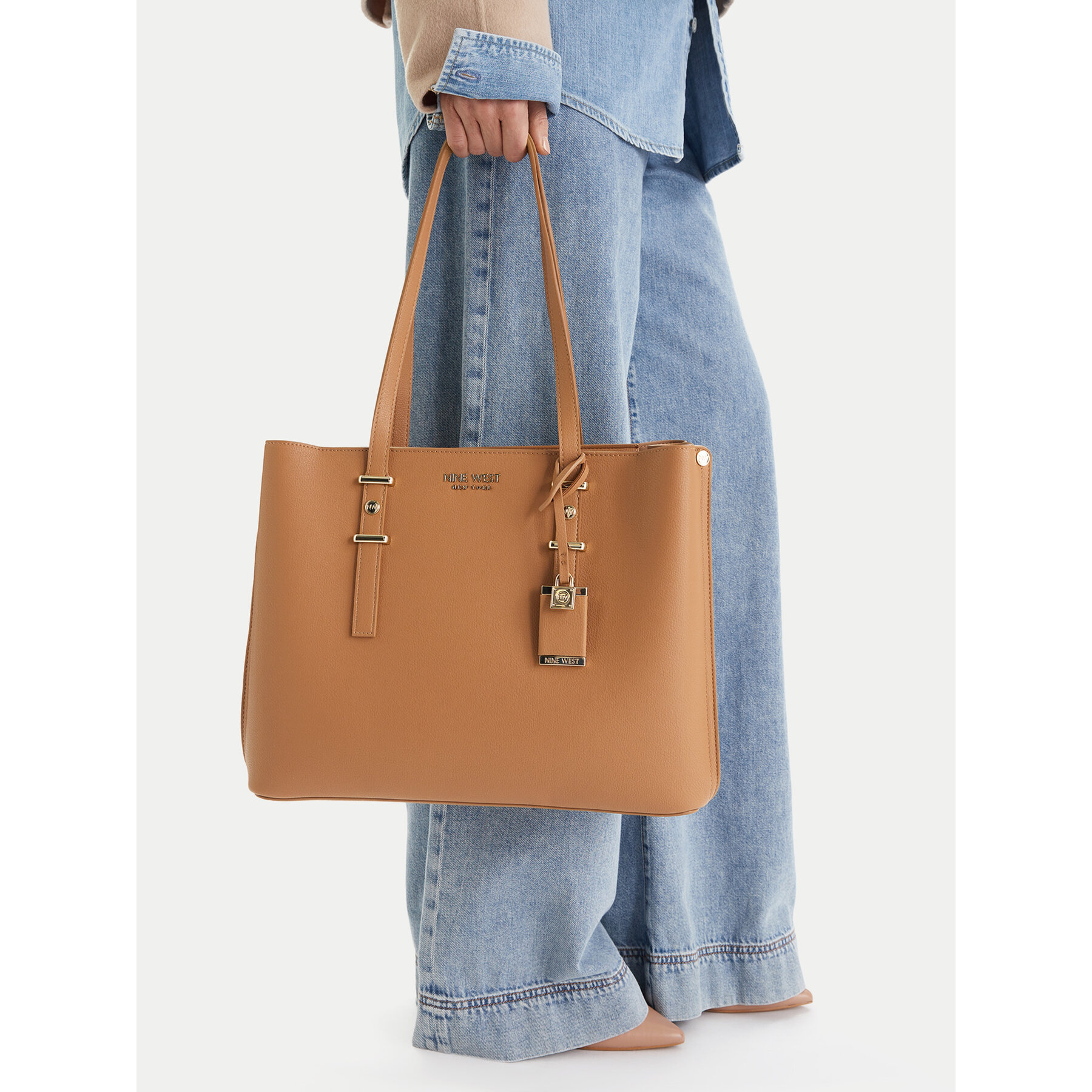 Τσάντα Nine West CEO-Gracea-LDA8265 Καφέ