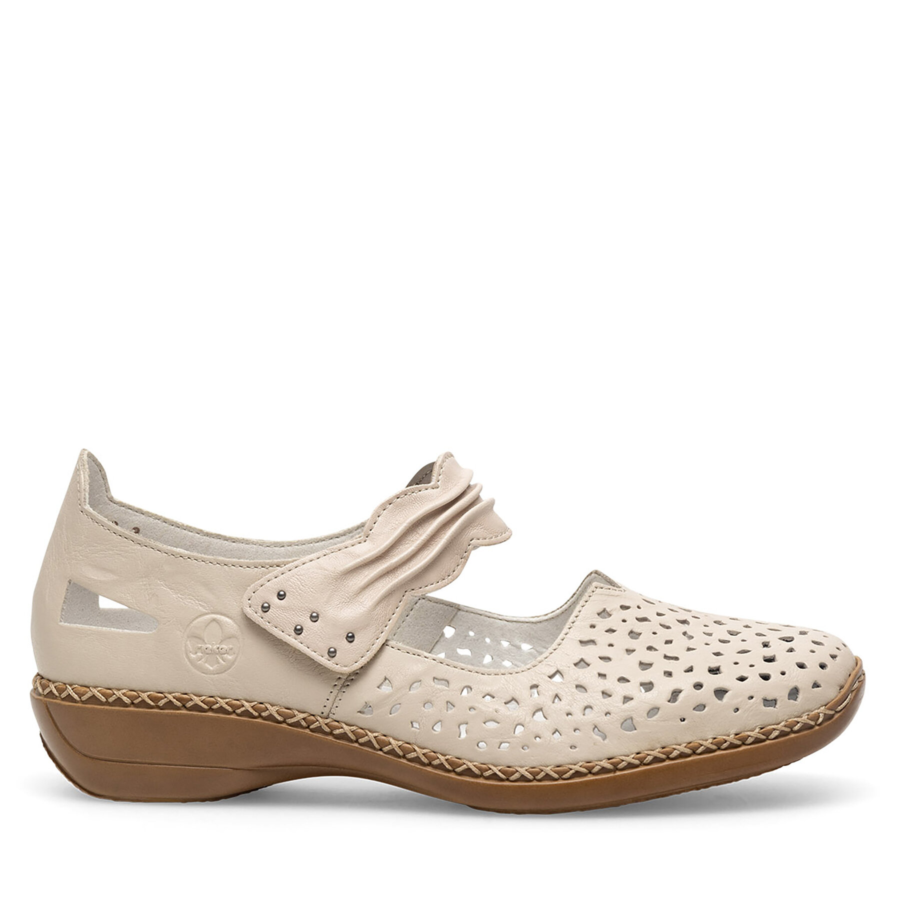 Pantofi Rieker 41399-60 Bej