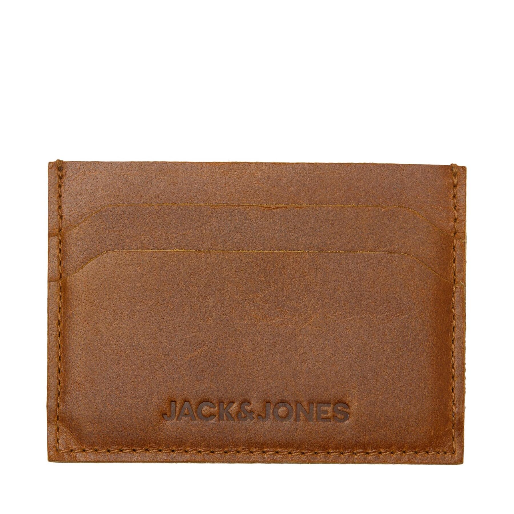 Estuche para tarjetas de crédito Jack&Jones Side 12228267 Marrón