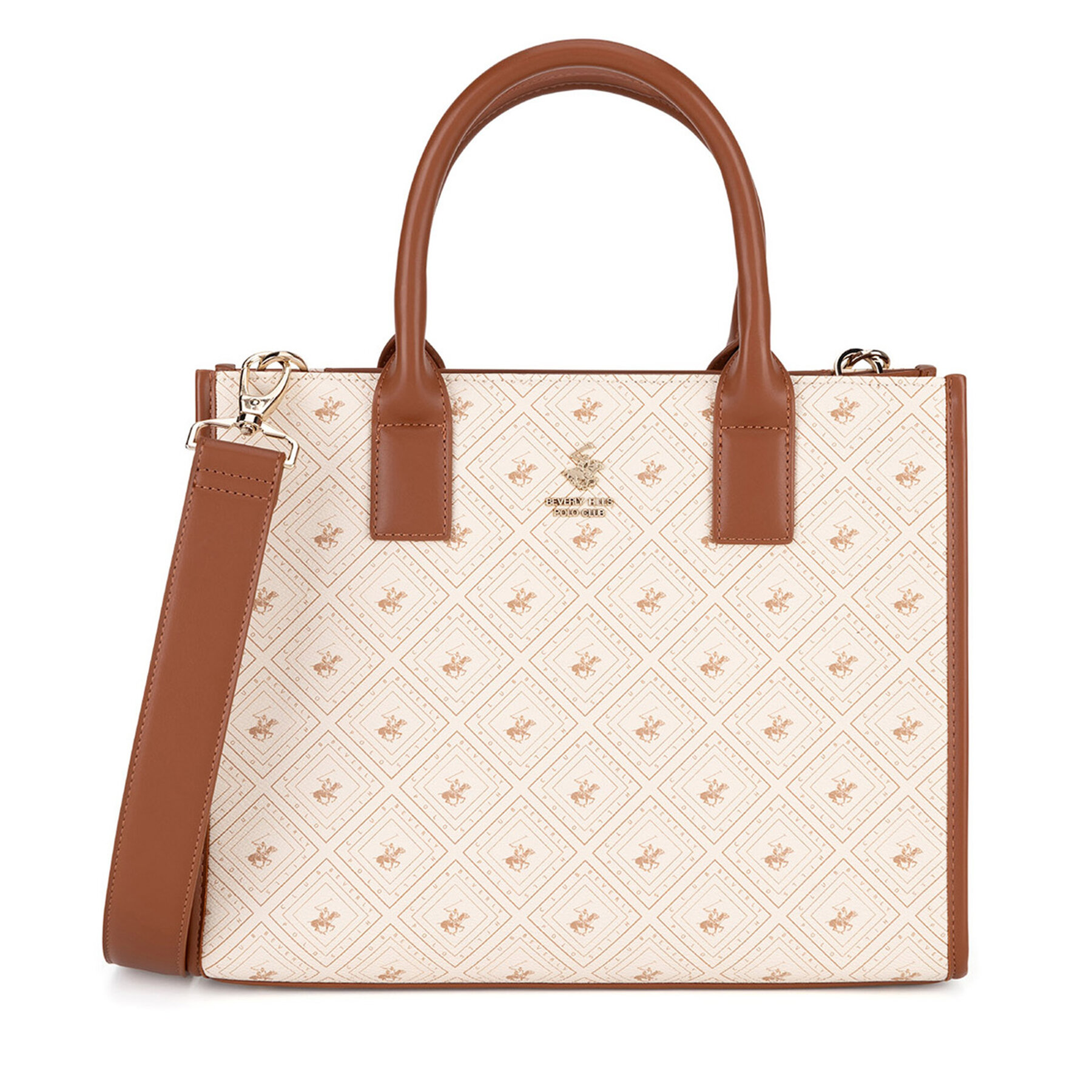 Damska Beverly Hills Polo Club Torebka Beżowy BHPC-S-004-07