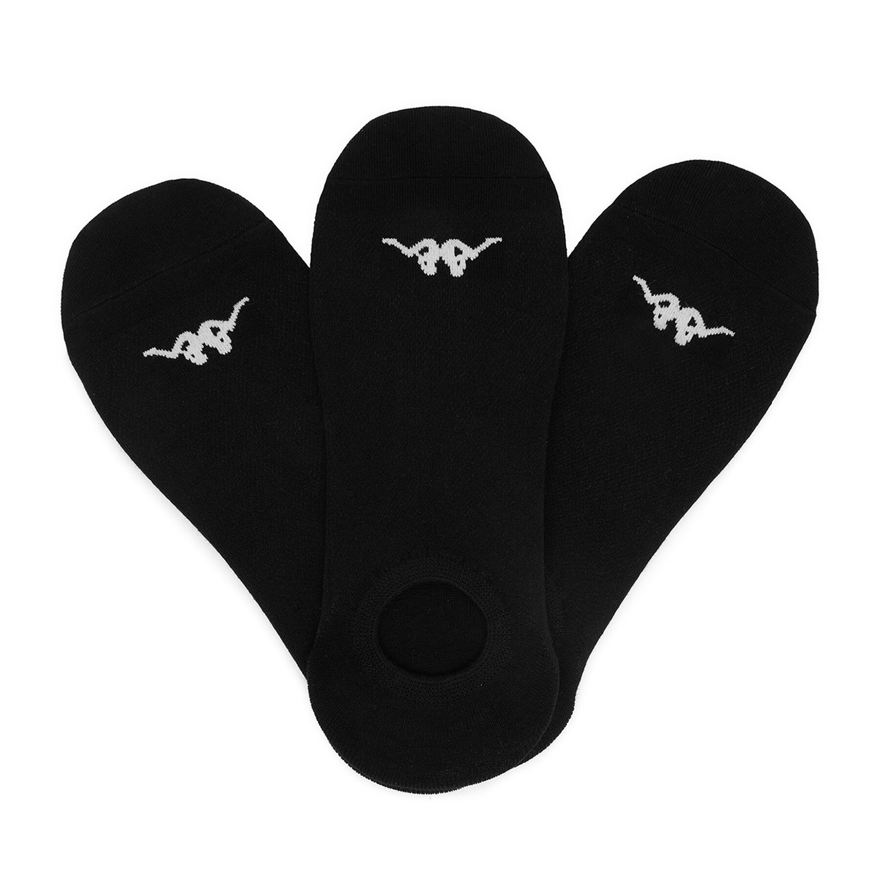 Șosete joase Kappa CEO_KR_STAN_SS26 (3-PACK) Negru