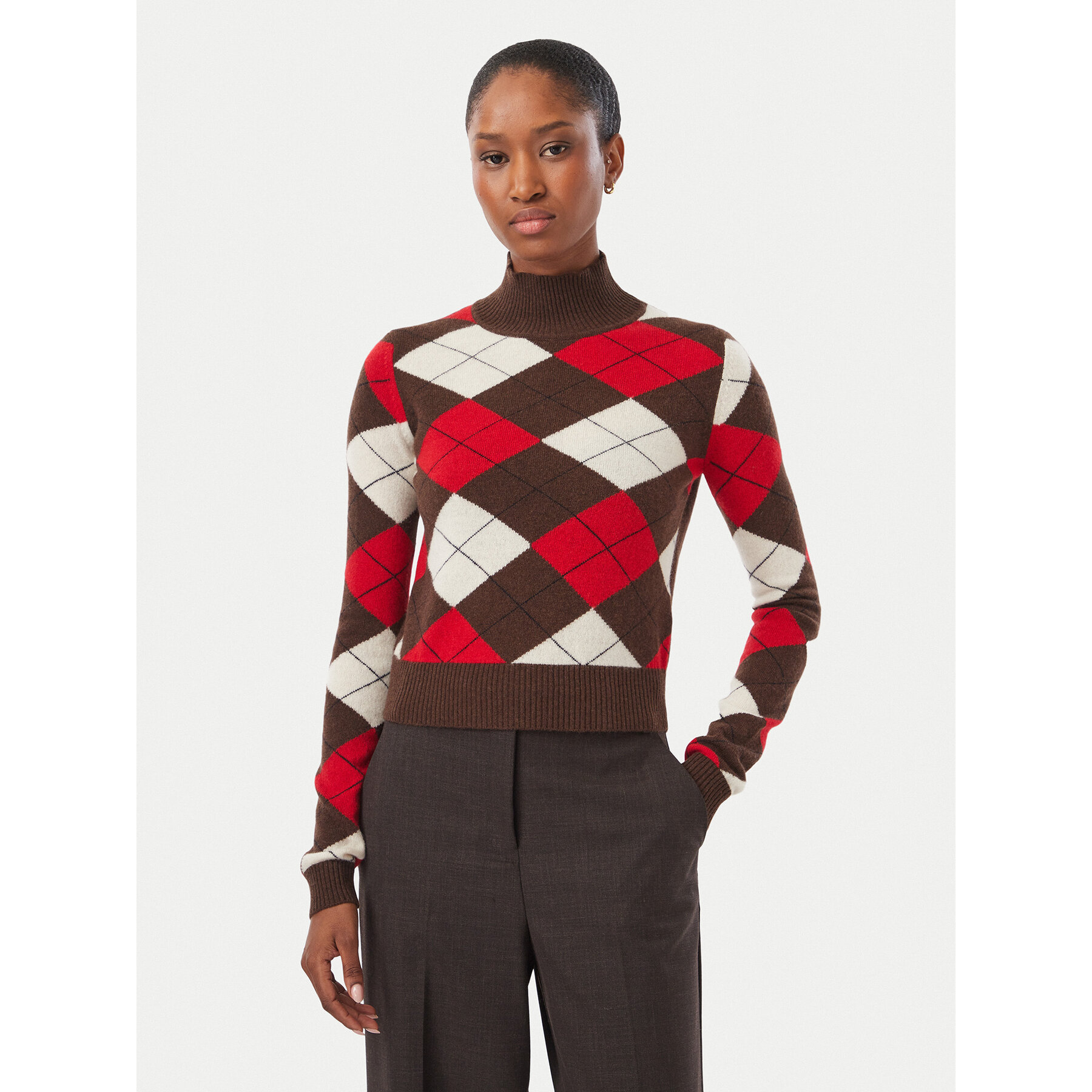 Marella Rollkragenpullover Zucca 2623366212 Bunt Regular Fit