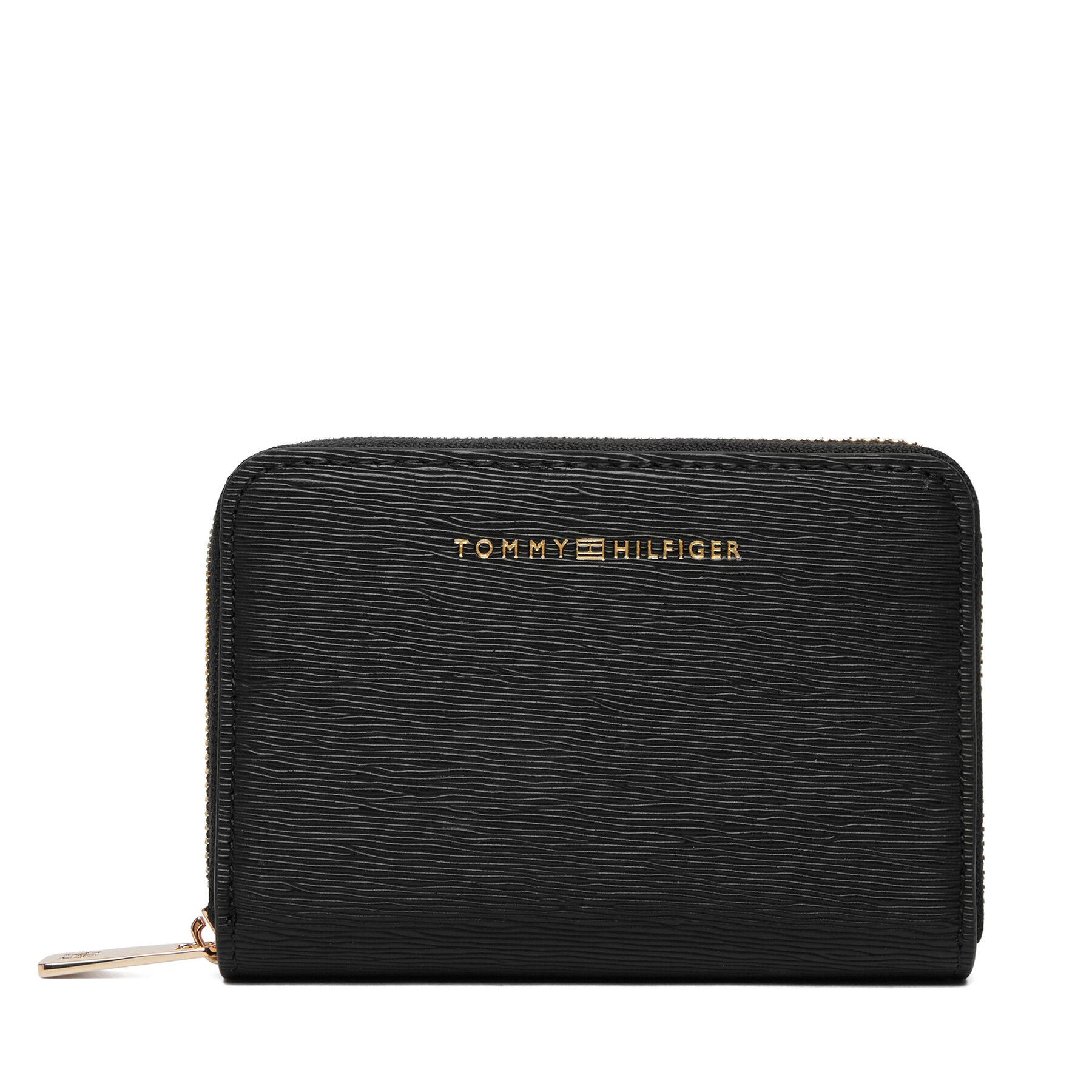 Πορτοφόλι Tommy Hilfiger Th Modern Compact Za AW0AW18487 Μαύρο