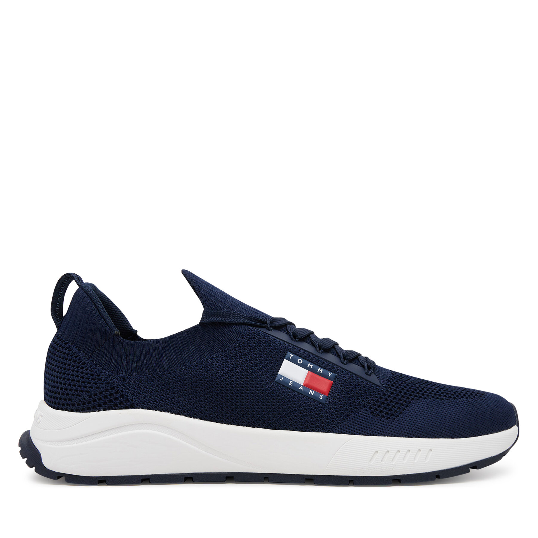  Sportcipők Tommy Jeans Runner Kntitted EM0EM01555 Sötétkék akciós termékkép 1