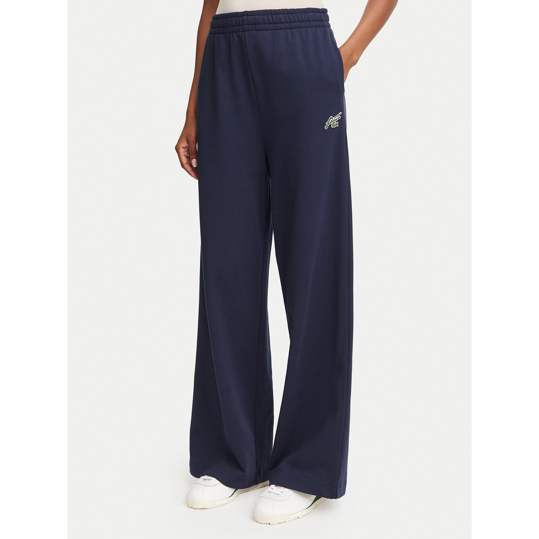 Lacoste Jogginghose XF8392 Dunkelblau Flare Fit