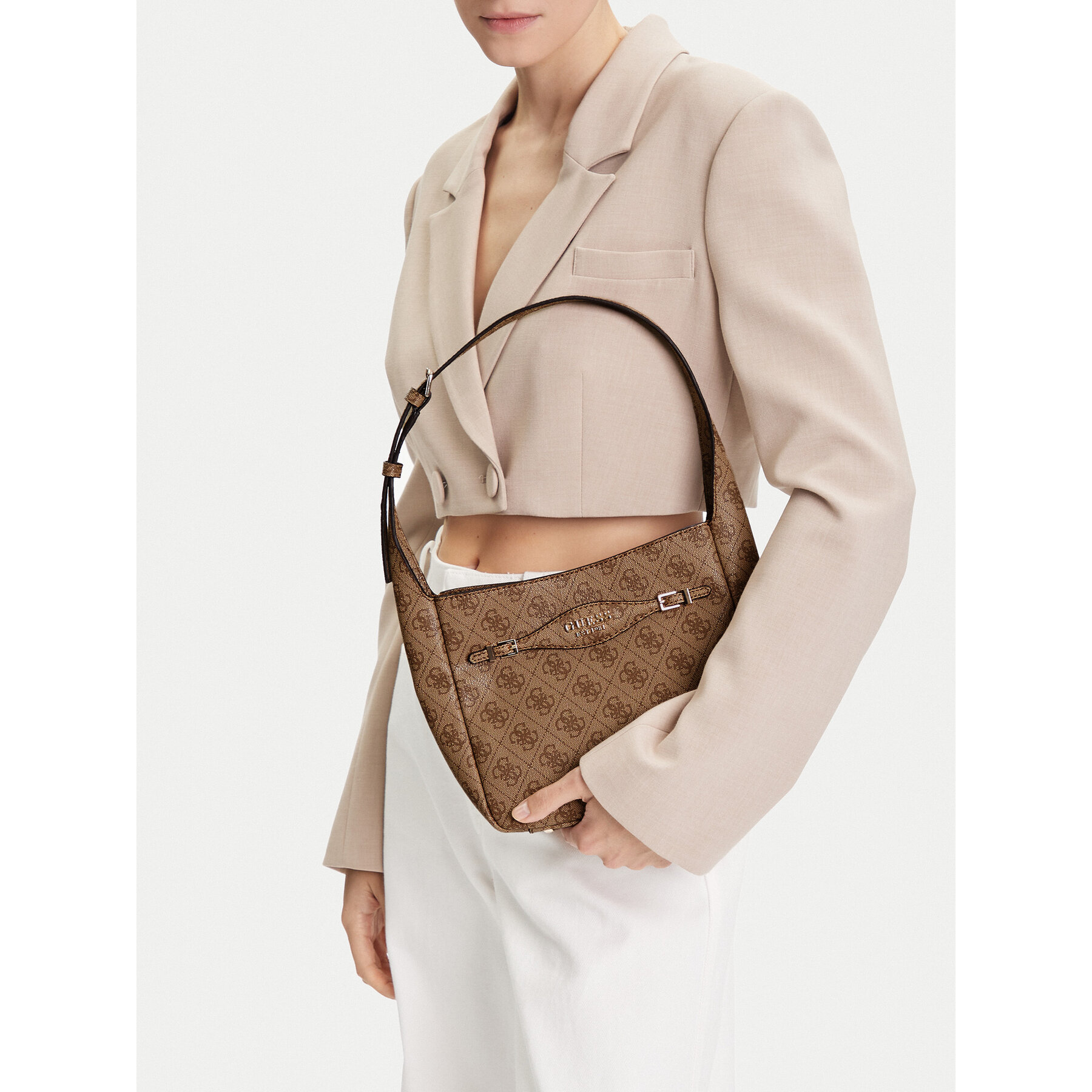 Geantă Guess Katya HWSG96 52010 Bej