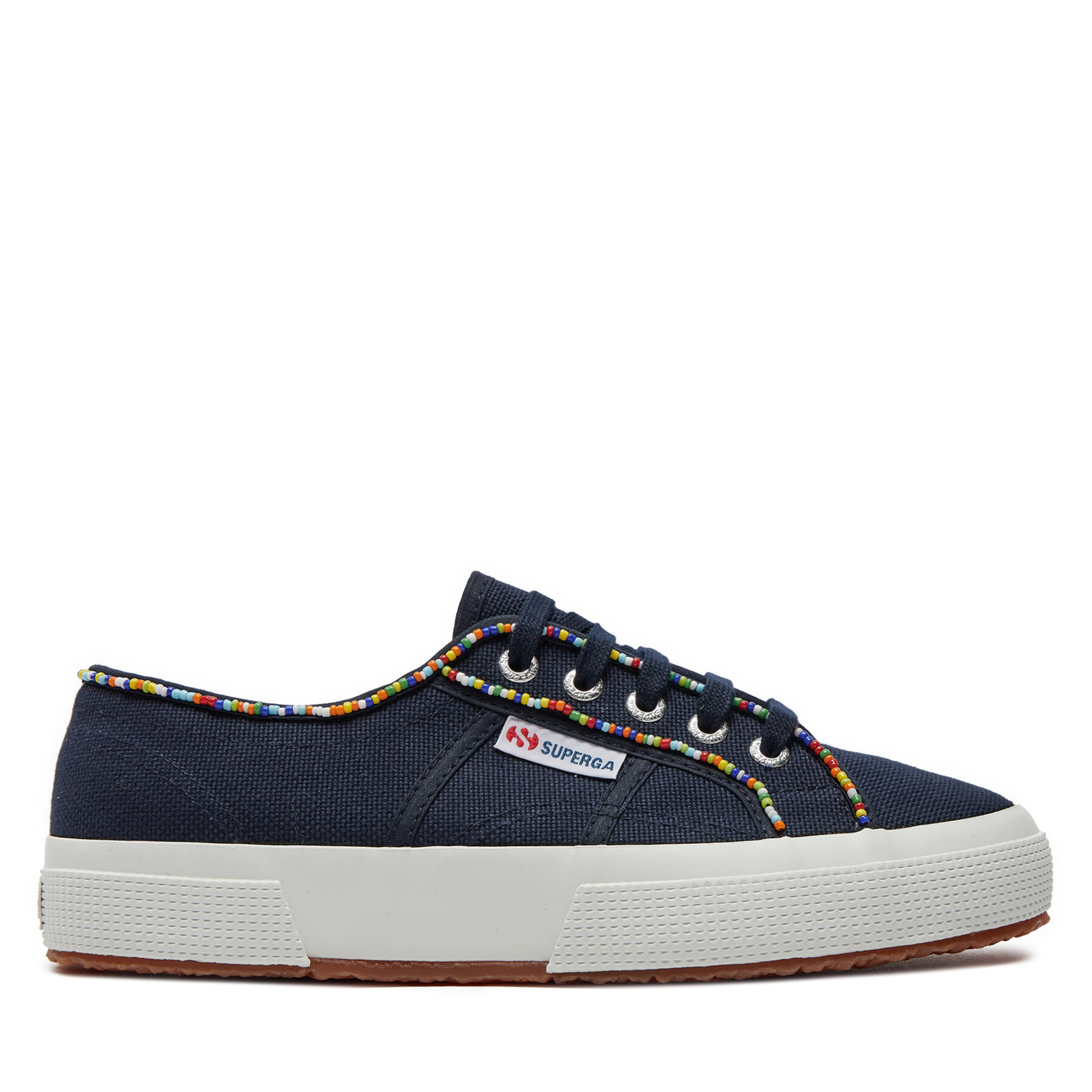 Tenisky Superga Multicolor Beads 2750 S31352W Tmavomodrá