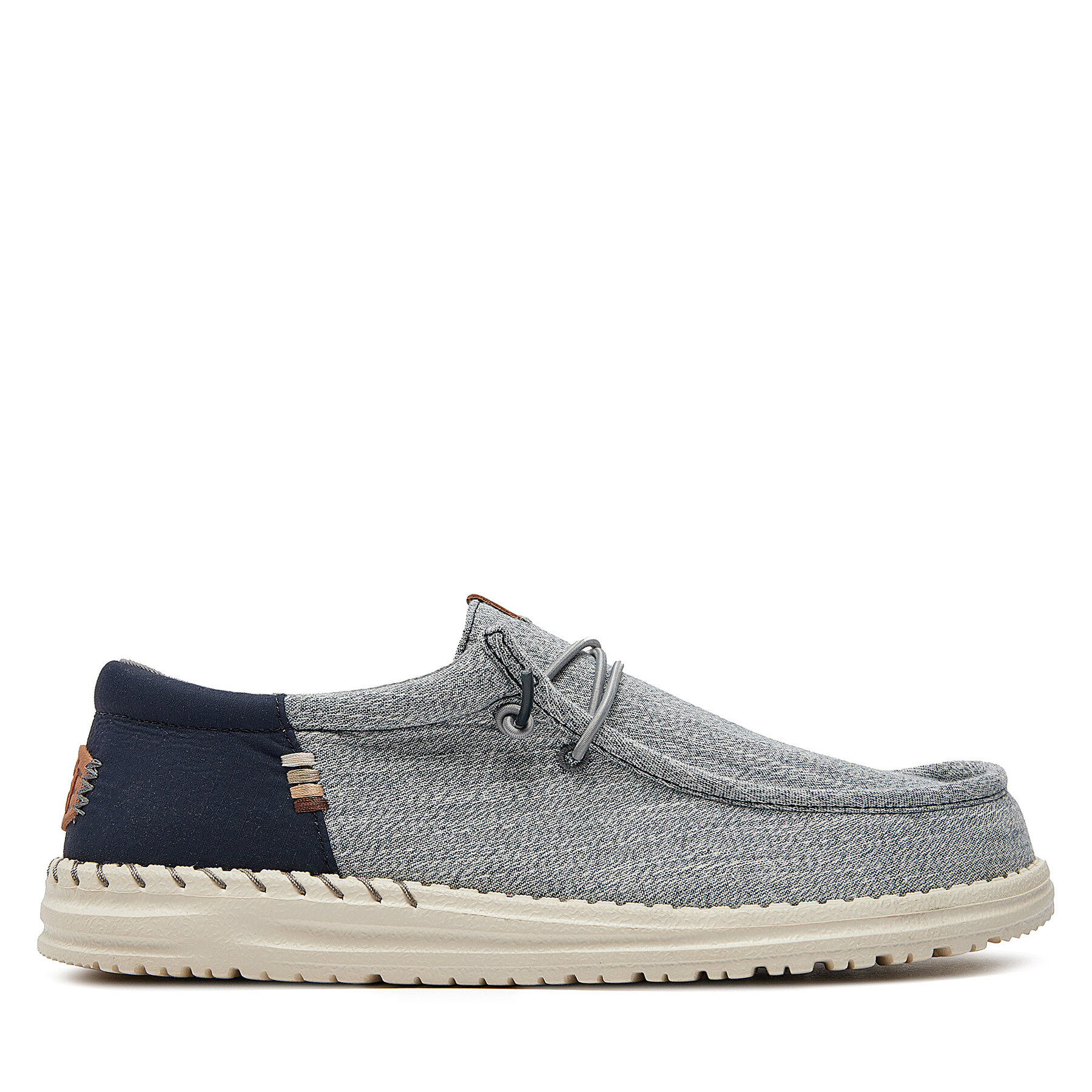 Mocasines Hey Dude Wally Funk Nylon Craft 40677-410 Azul marino
