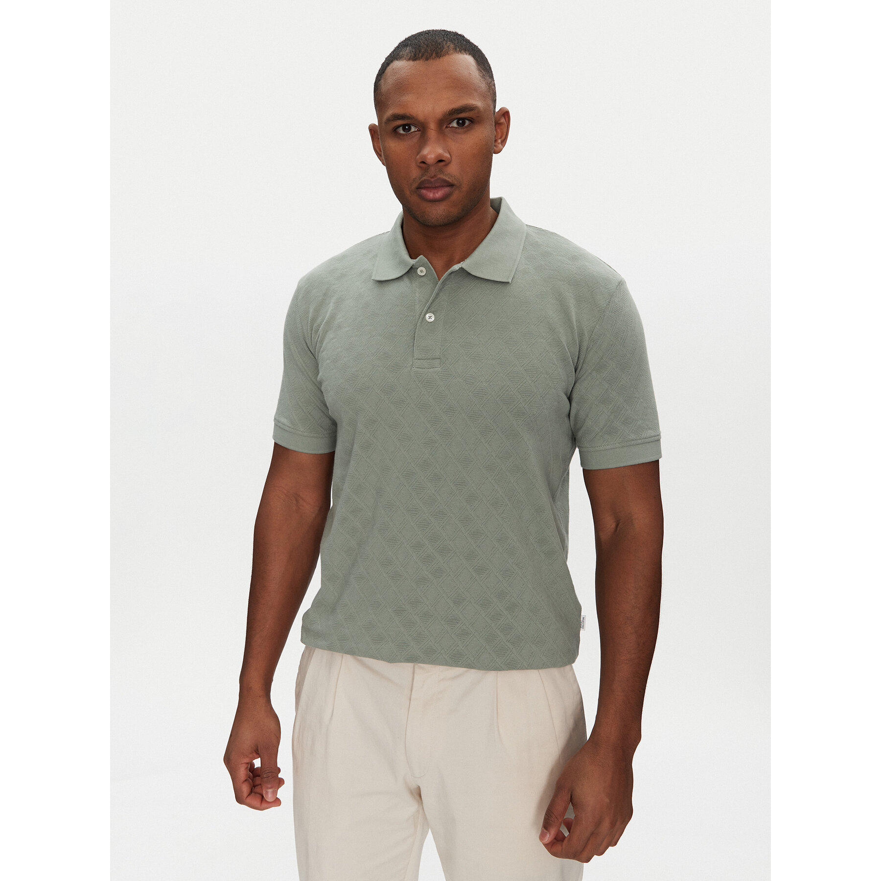 Selected Homme Polo Paul 16096767 Verde Regular Fit