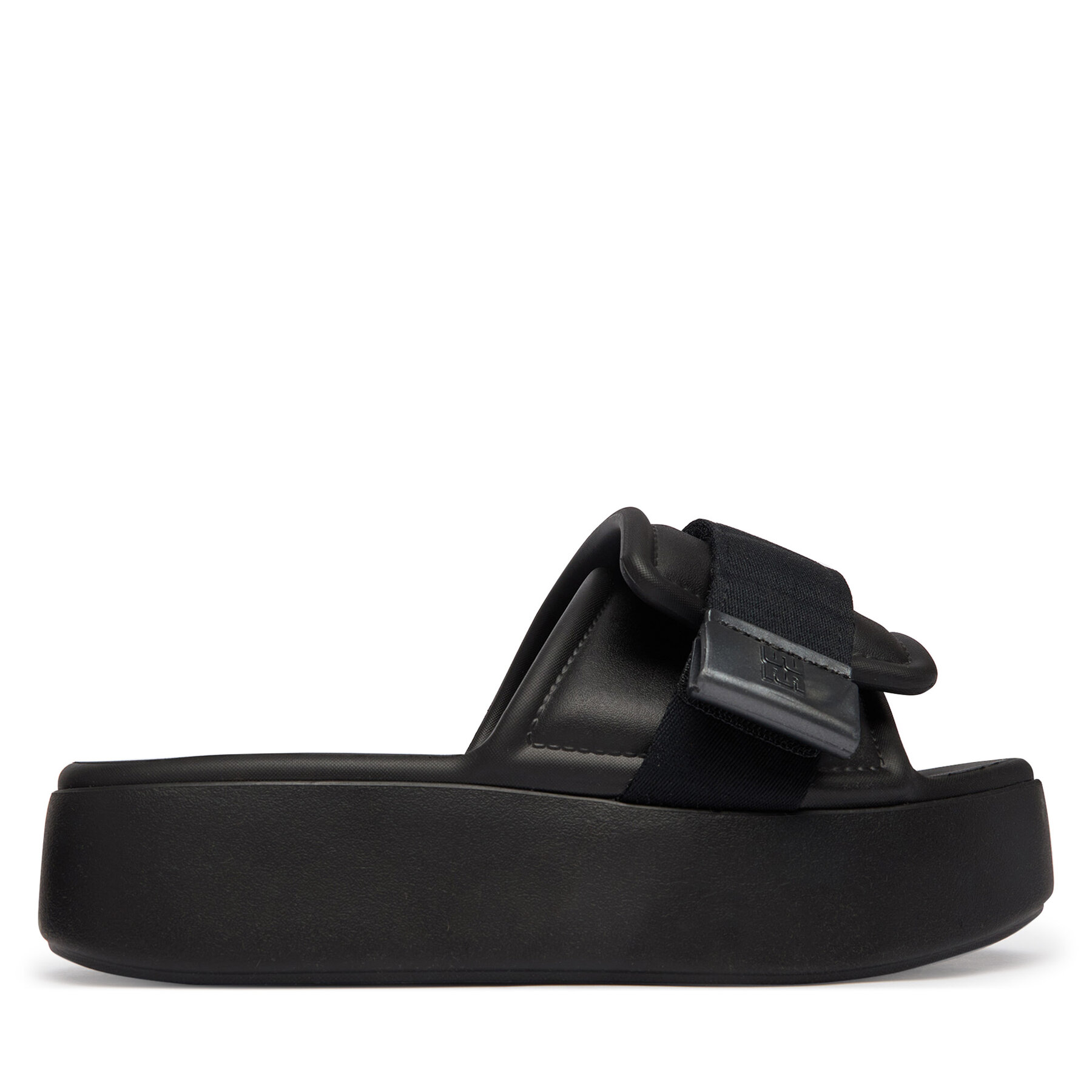 Natikače Melissa Melissa Free Fuzzy Slide Platform Ad 37835 Crna