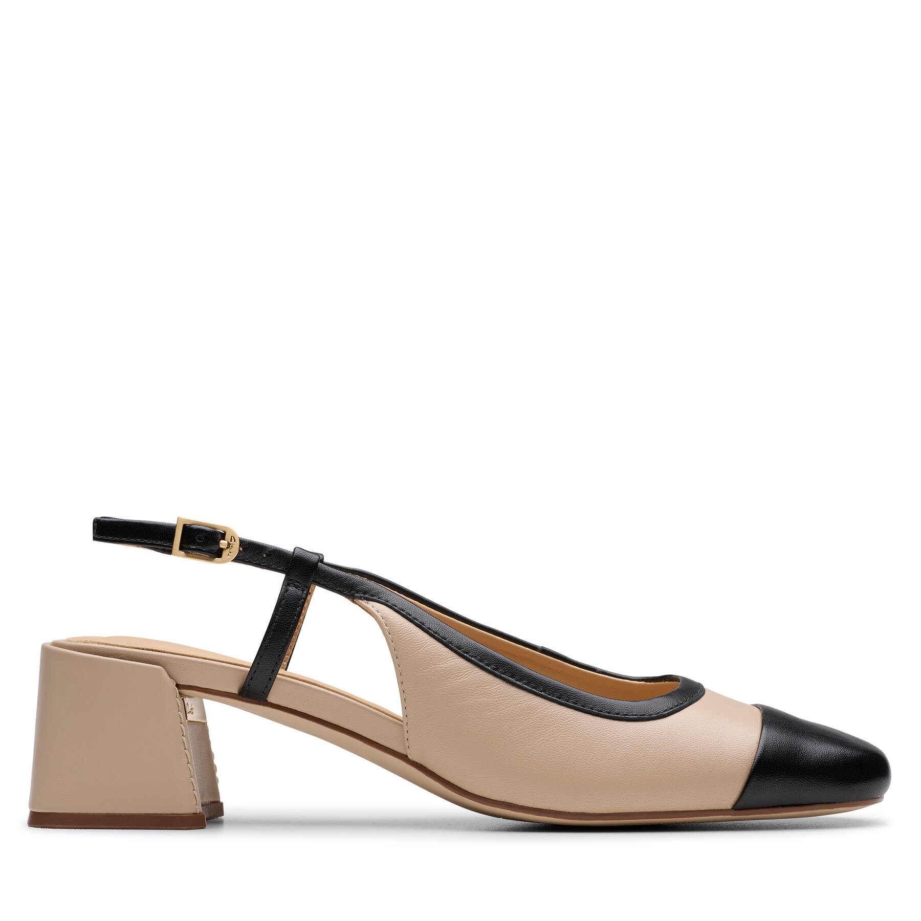 Pantofi pumps Clarks Nyta45 Sling 26181321 Bej