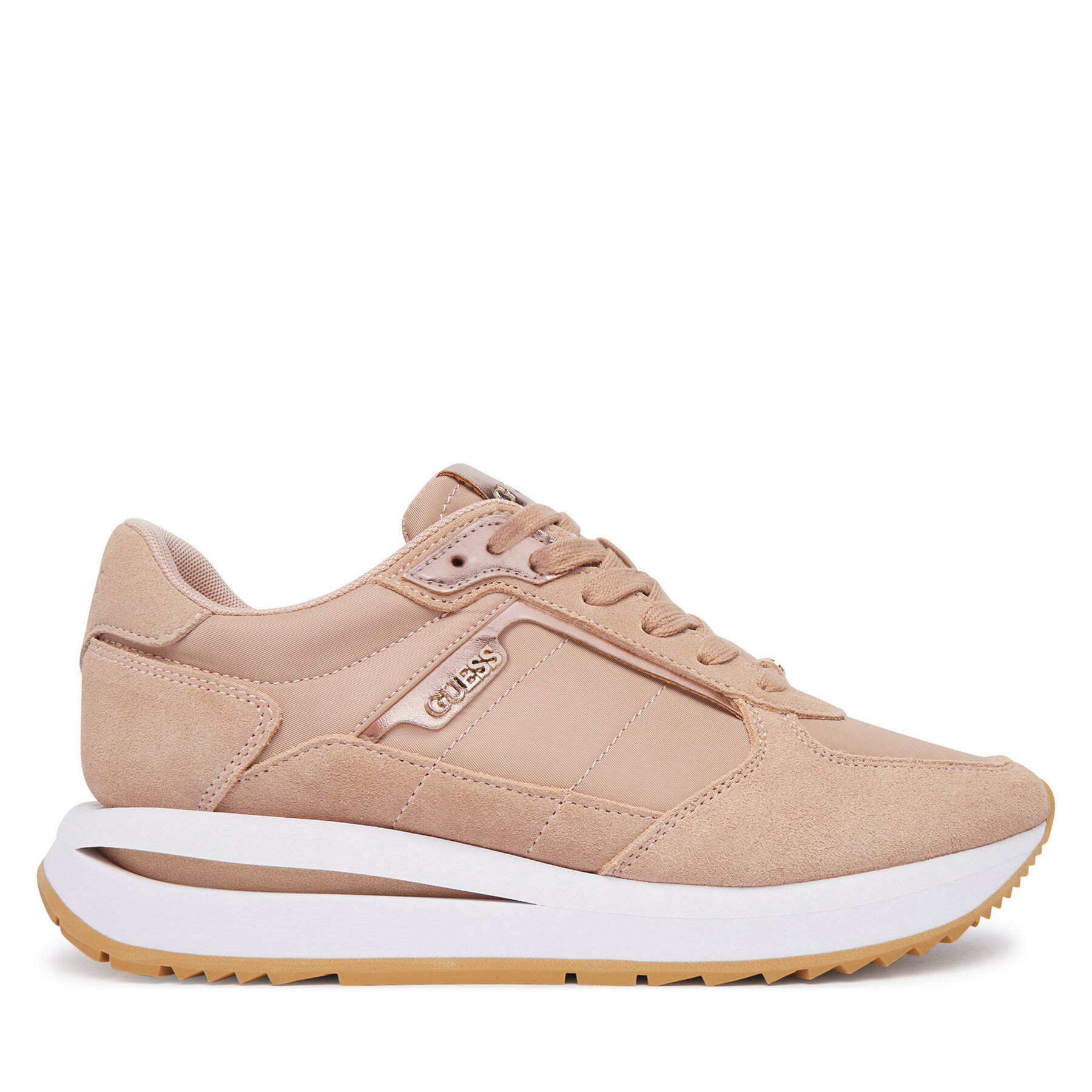 Tenisice Guess FLTEG5 LEA12 Ružičasta