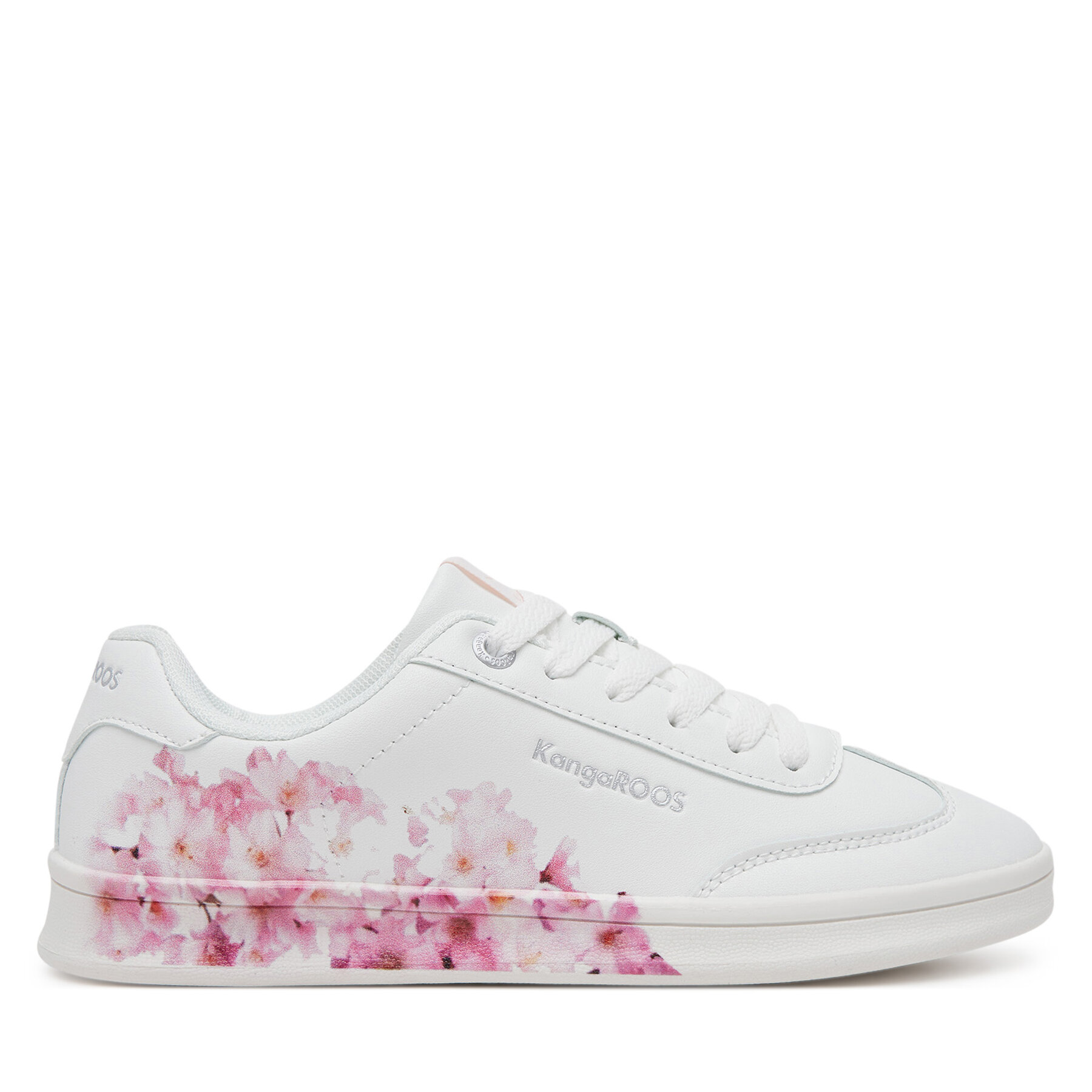 Sneakers KangaRoos K-Ten Flowers 30187 000 0054 Bianco