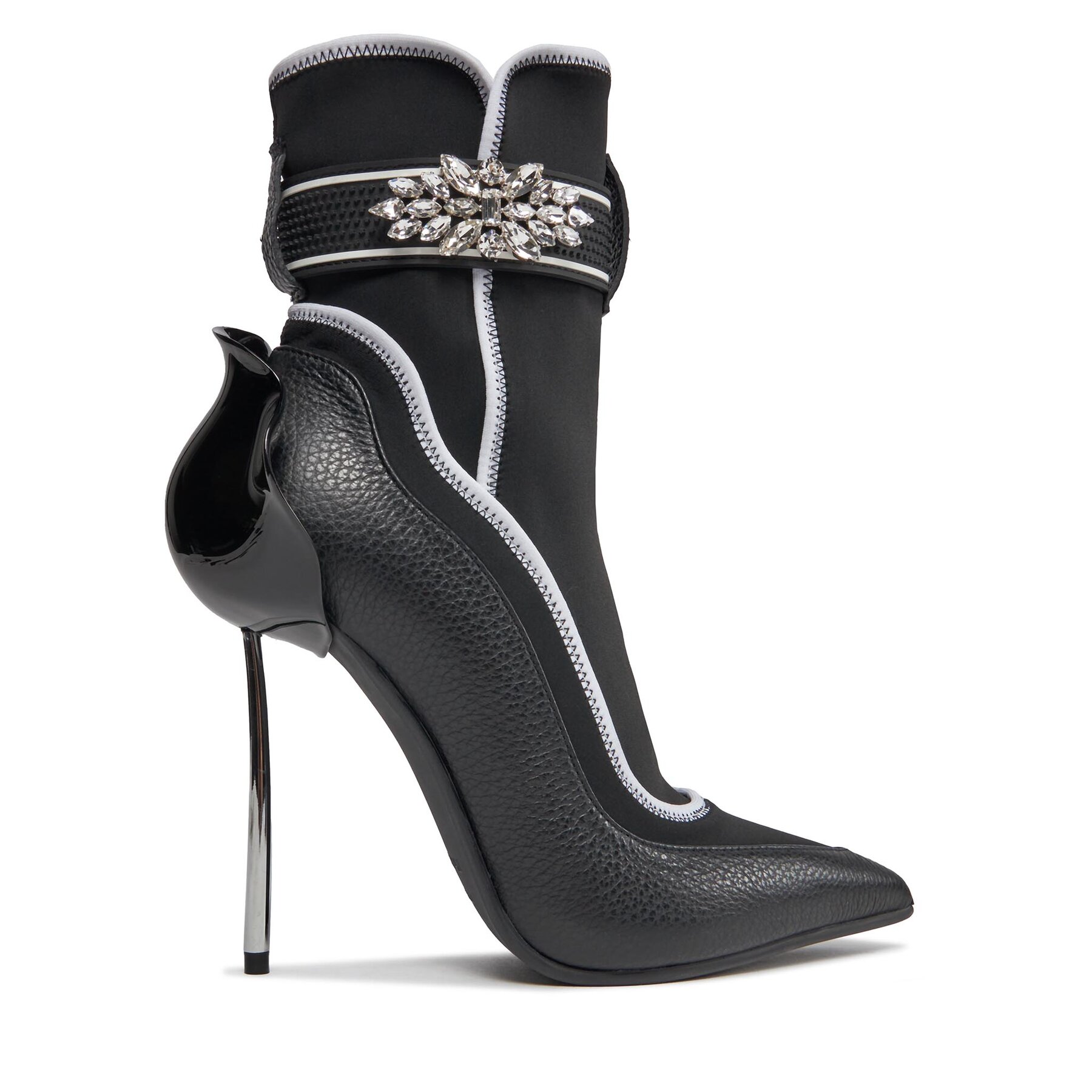 Botines Le Silla Stivaletto 3182R100L3PPSNO004 Negro