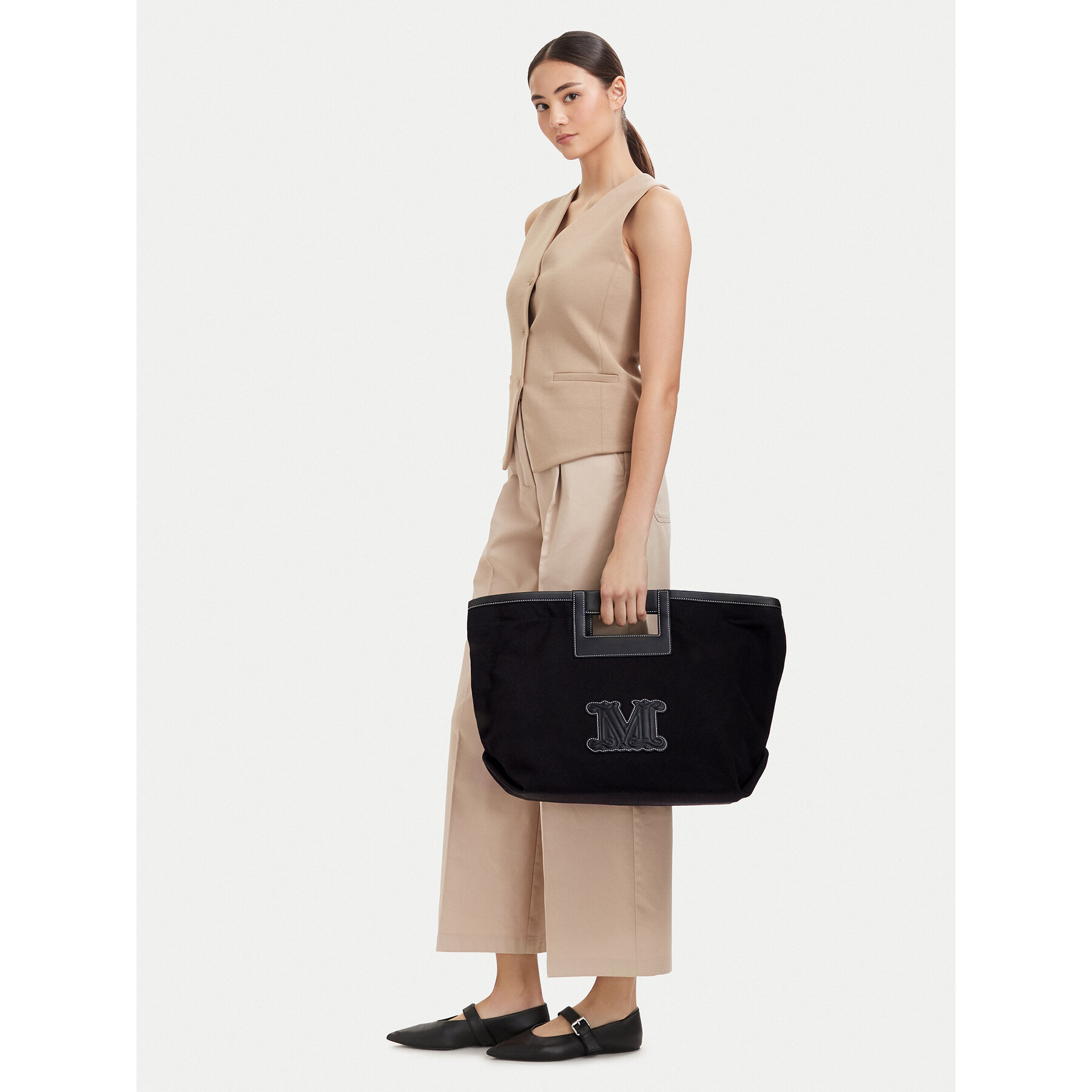 Geantă Max Mara Beachwear 2616511039650 Negru