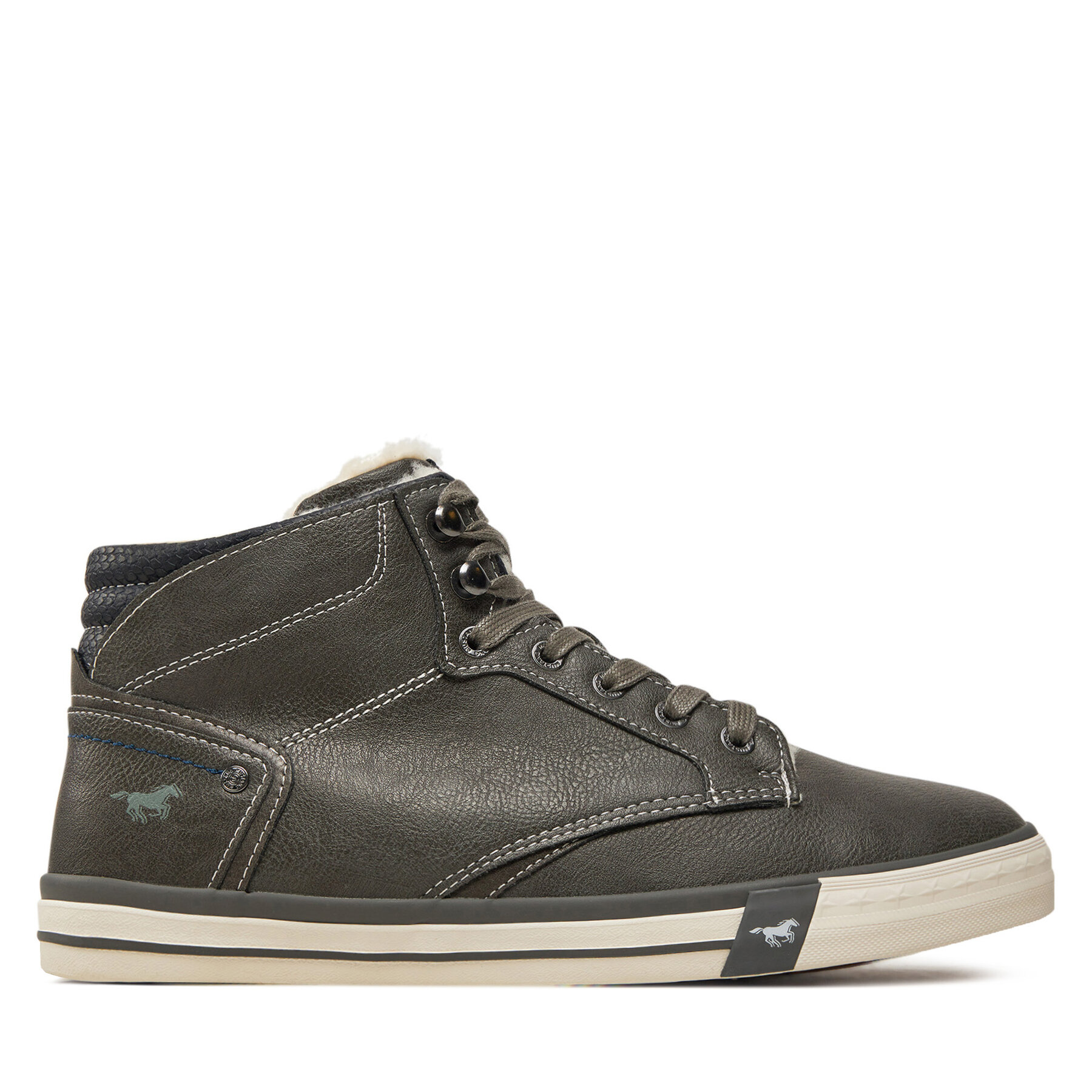 Botines planos Mustang 4072-602 Gris