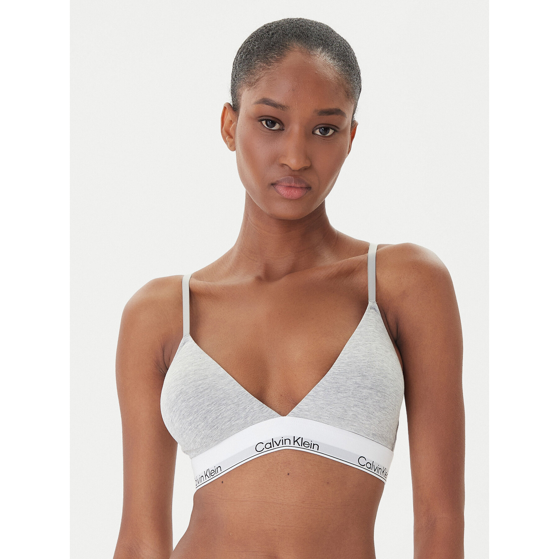 Calvin Klein Underwear Grudnjak brallete LV00QF8498 Siva