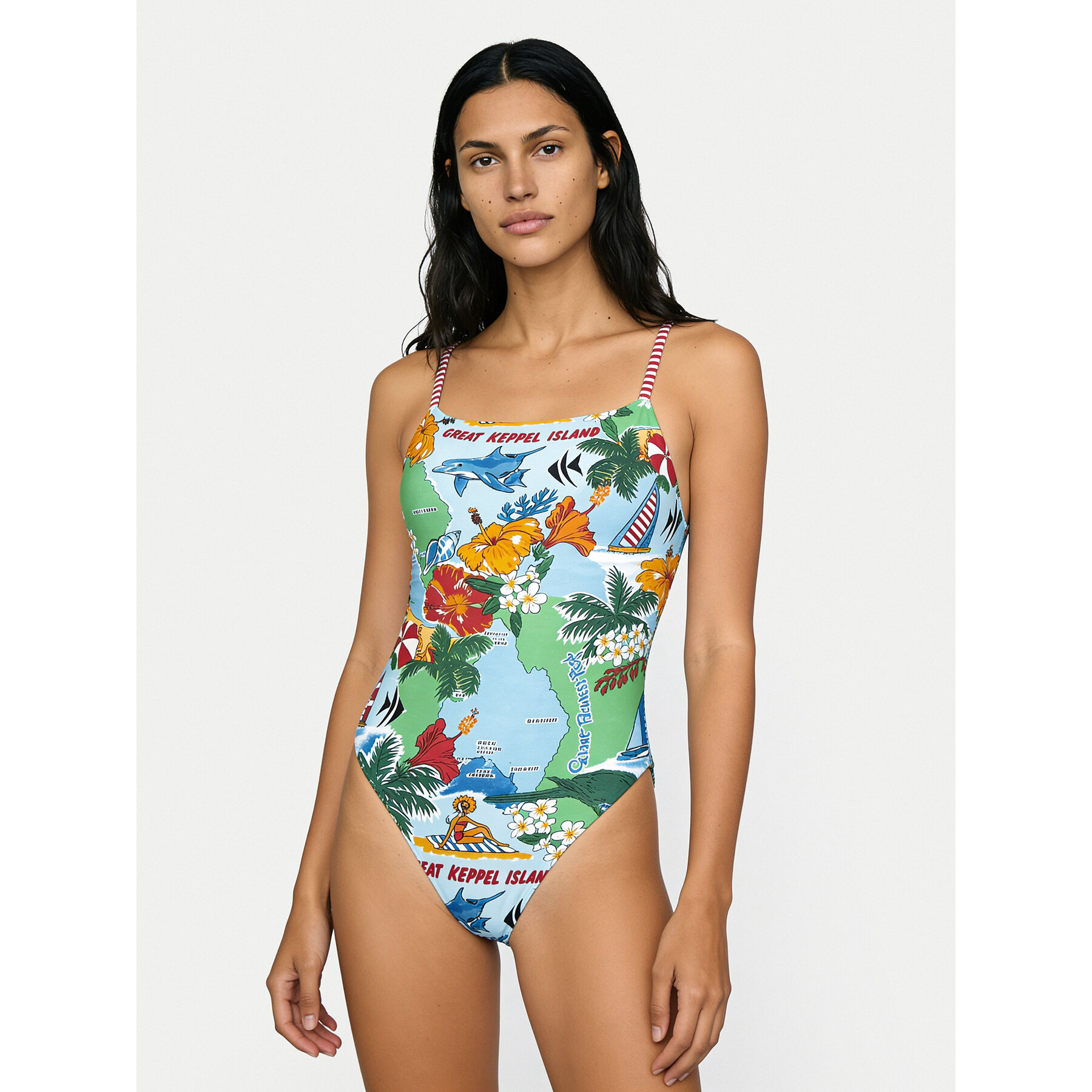 Seafolly Badeanzug Viva Vacation 11163-302 Bunt