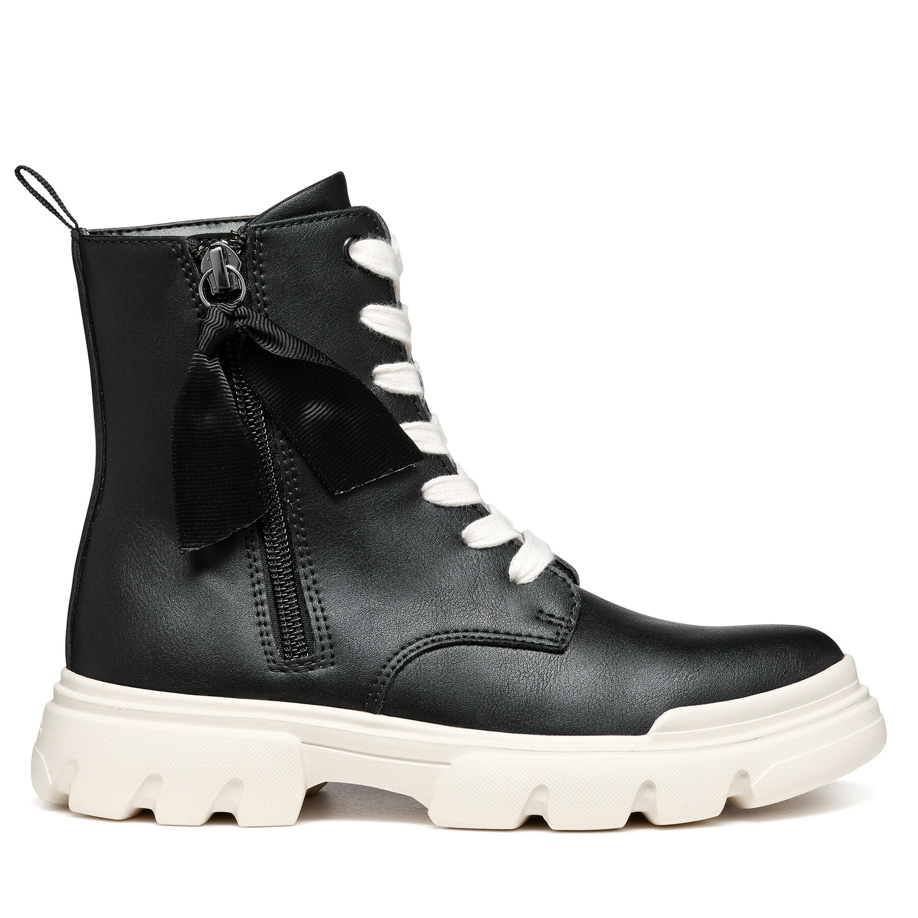 Kozačky Geox J Junette Girl J36HVG 000BC C9B1P M Černá