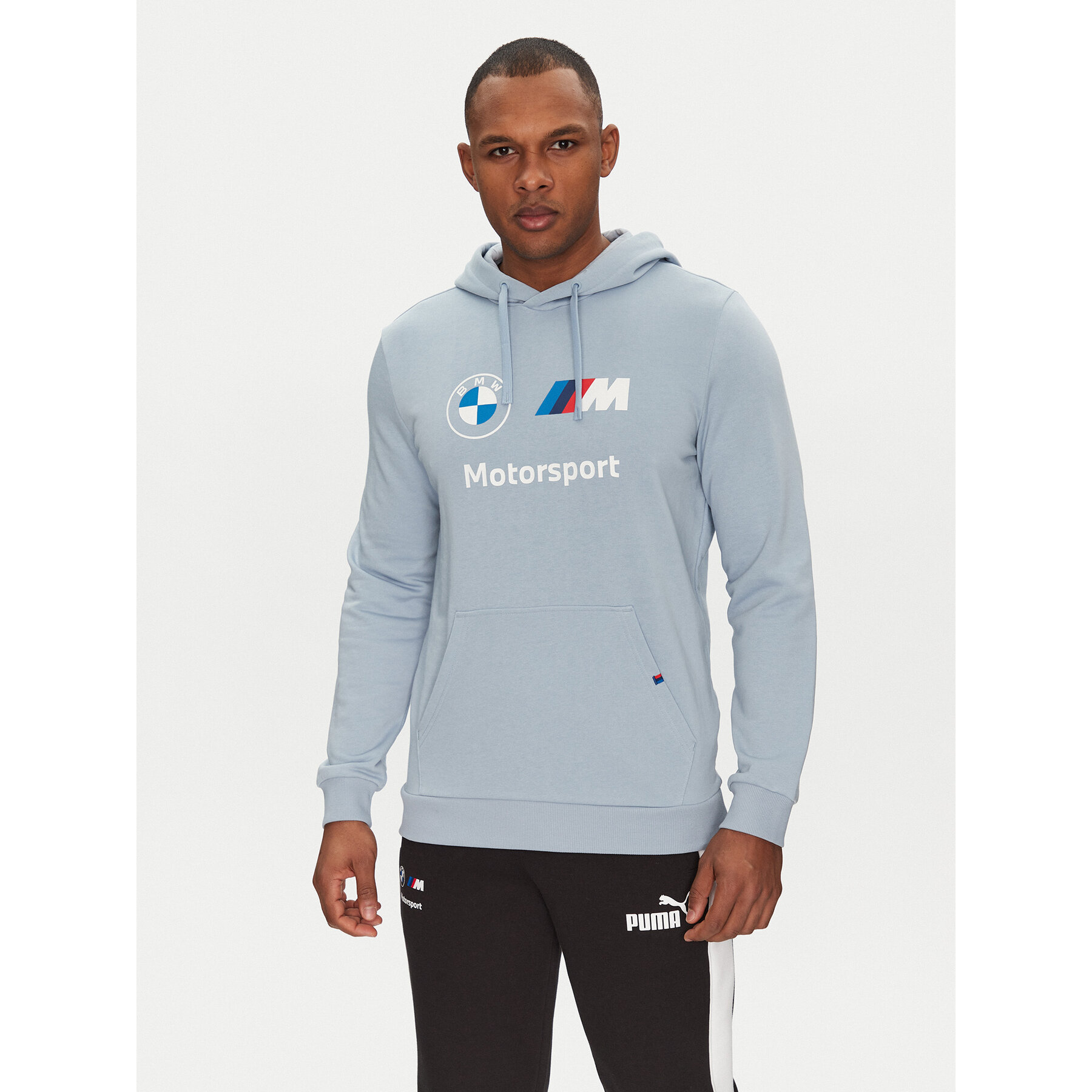 Puma Sweatshirt BMW MMS Ess 624162 Himmelblau Regular Fit