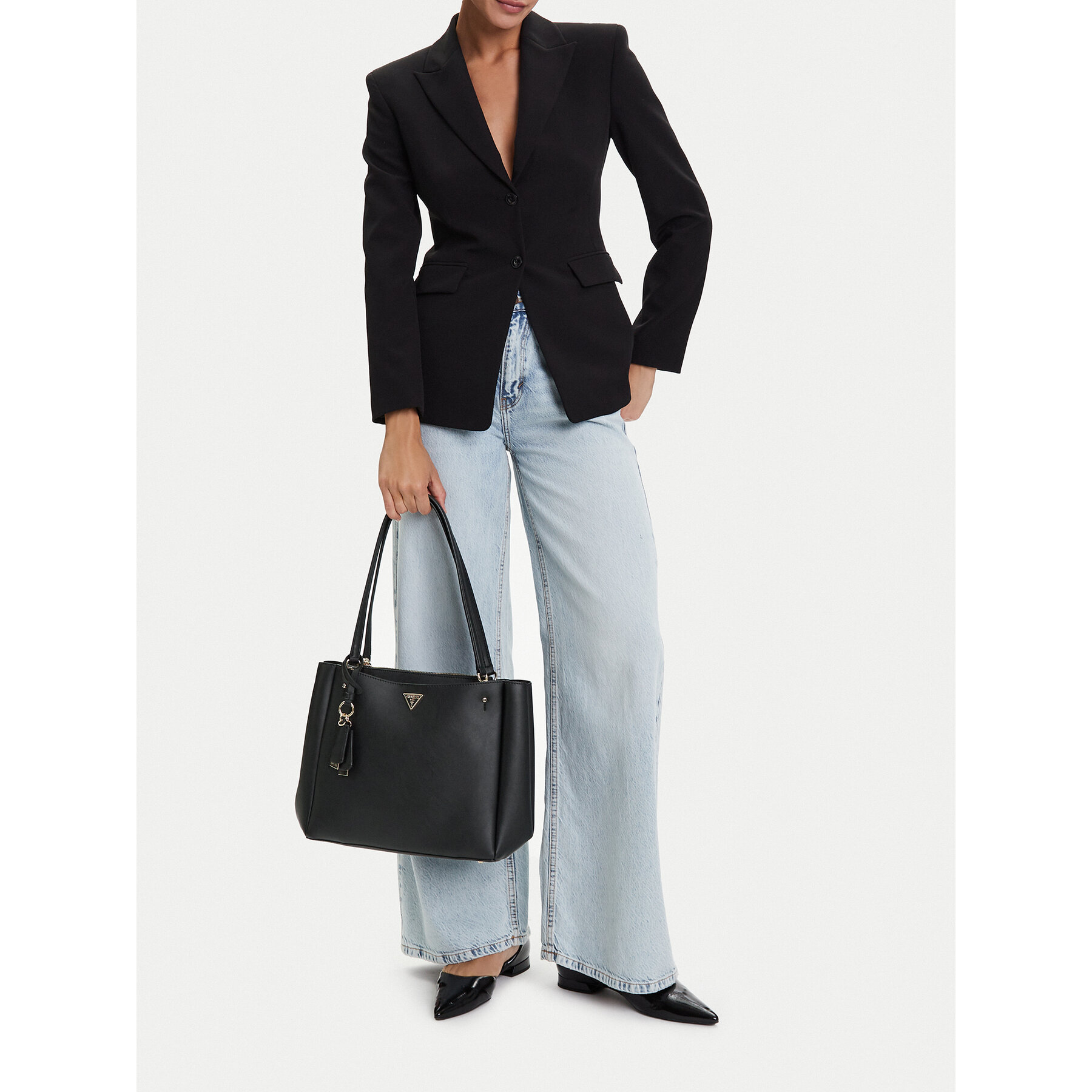 Τσάντα Guess HWNG96 69230 Μαύρο